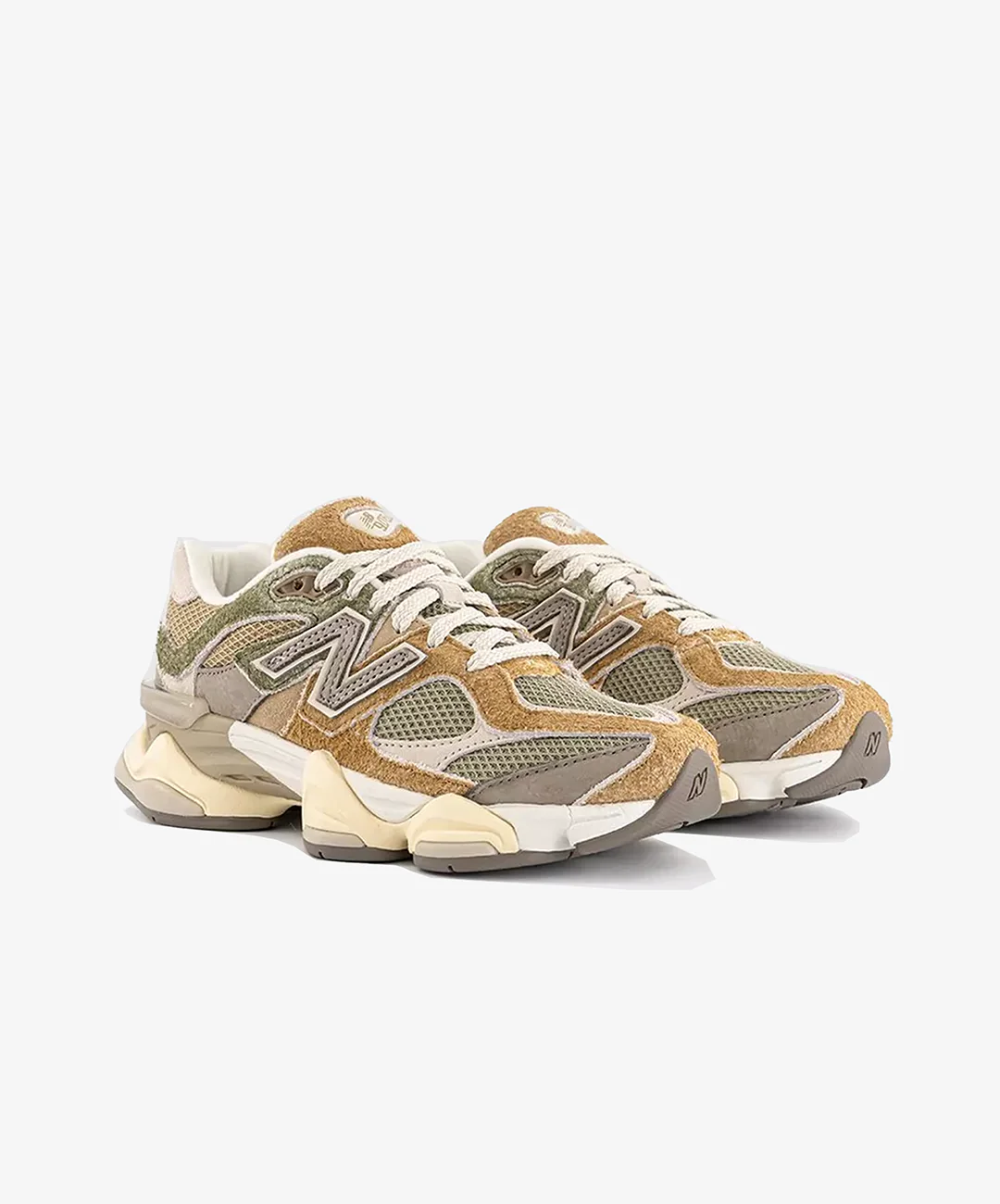 New Balance | 9060 { BEIGE/OLIVE - Image 3