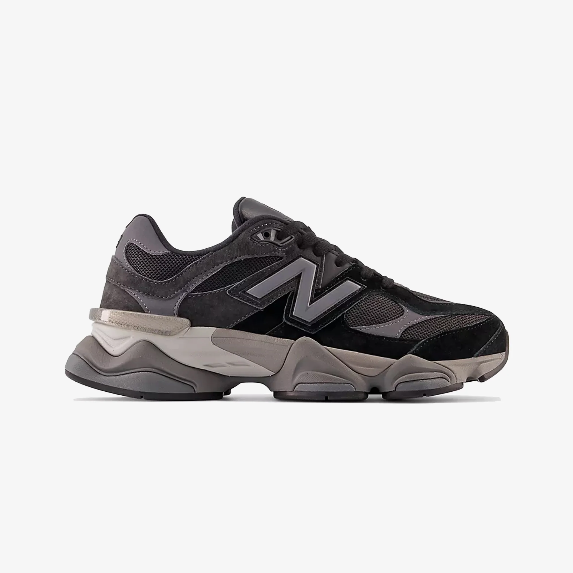 New Balance | 9060  { BLACK/CASTLEROCK/RAIN CLOUD