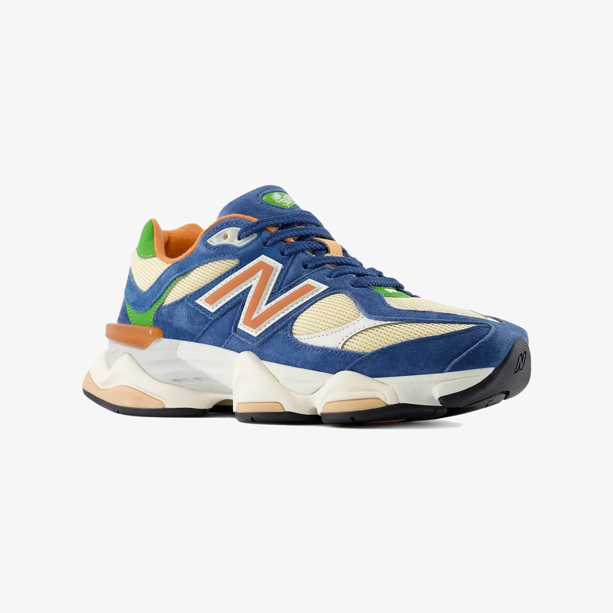 New Balance | 9060 { BLUE/ORANGE - Image 2