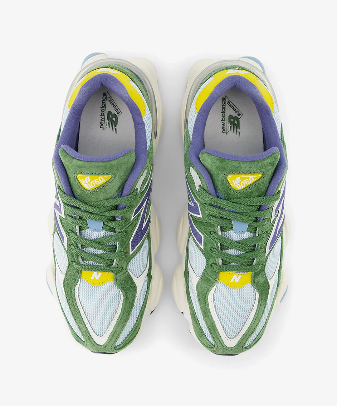 New Balance | 9060 { DARK ALPINE GREEN/GLASS - Image 2