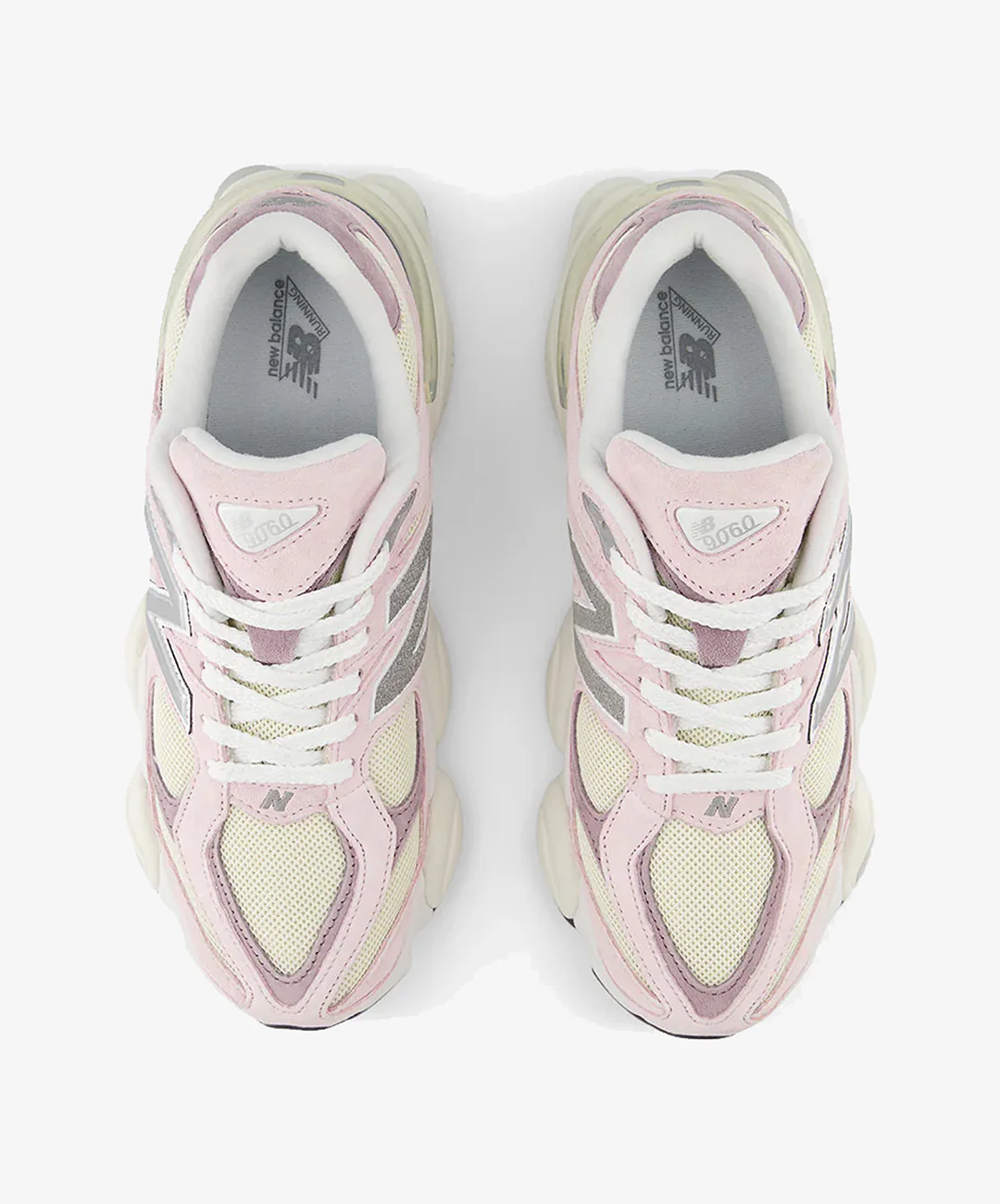 New Balance | 9060 { ROSE SUGAR/ANGORA/ICE WINE - Image 2