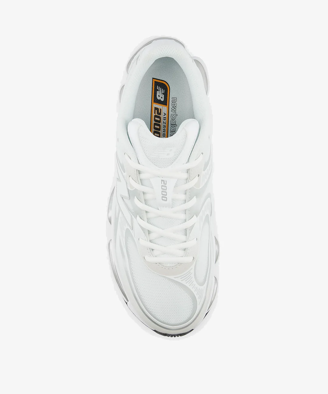 New Balance | ABZORB 2000 { WHITE/SILVER METALLIC - Image 2