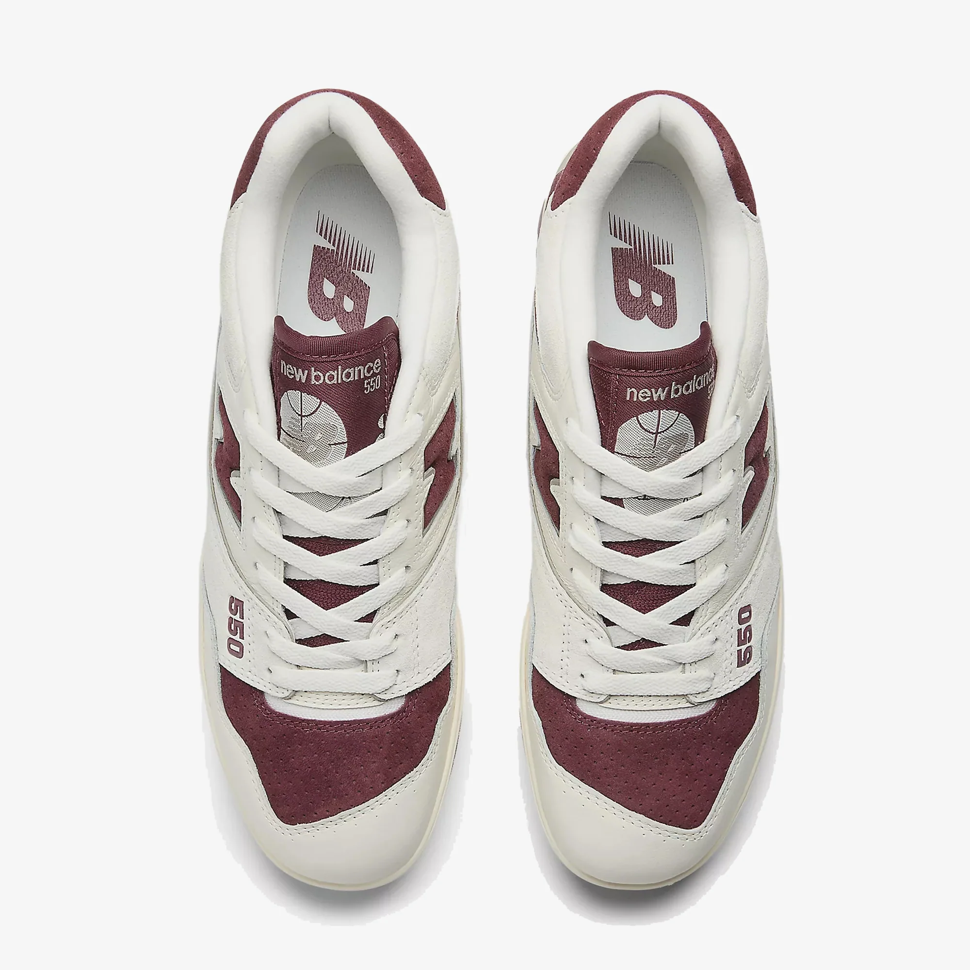 New Balance | BB550 { RED/WHITE - Image 2
