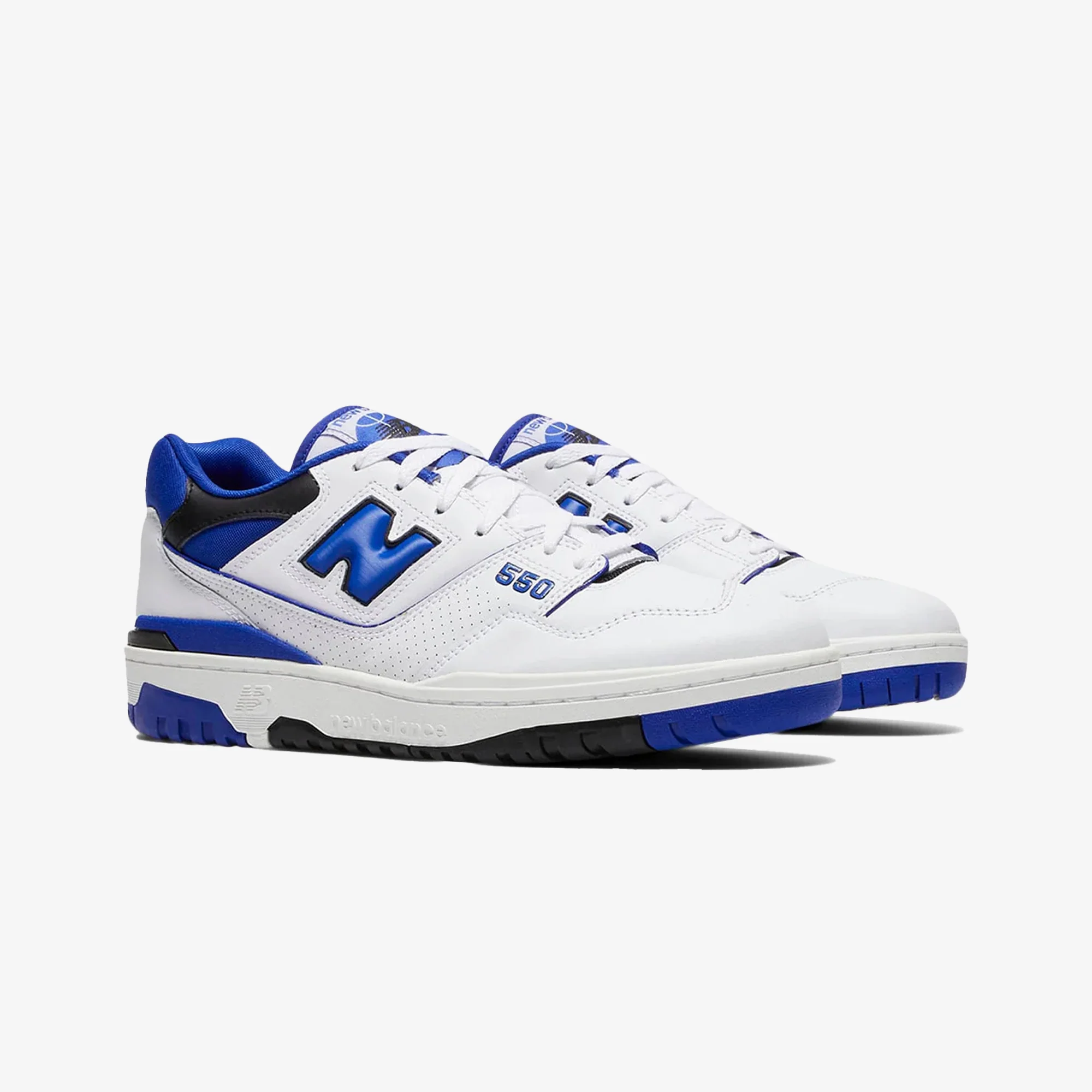 New Balance | BB550 { WHITE/BLUE - Image 3