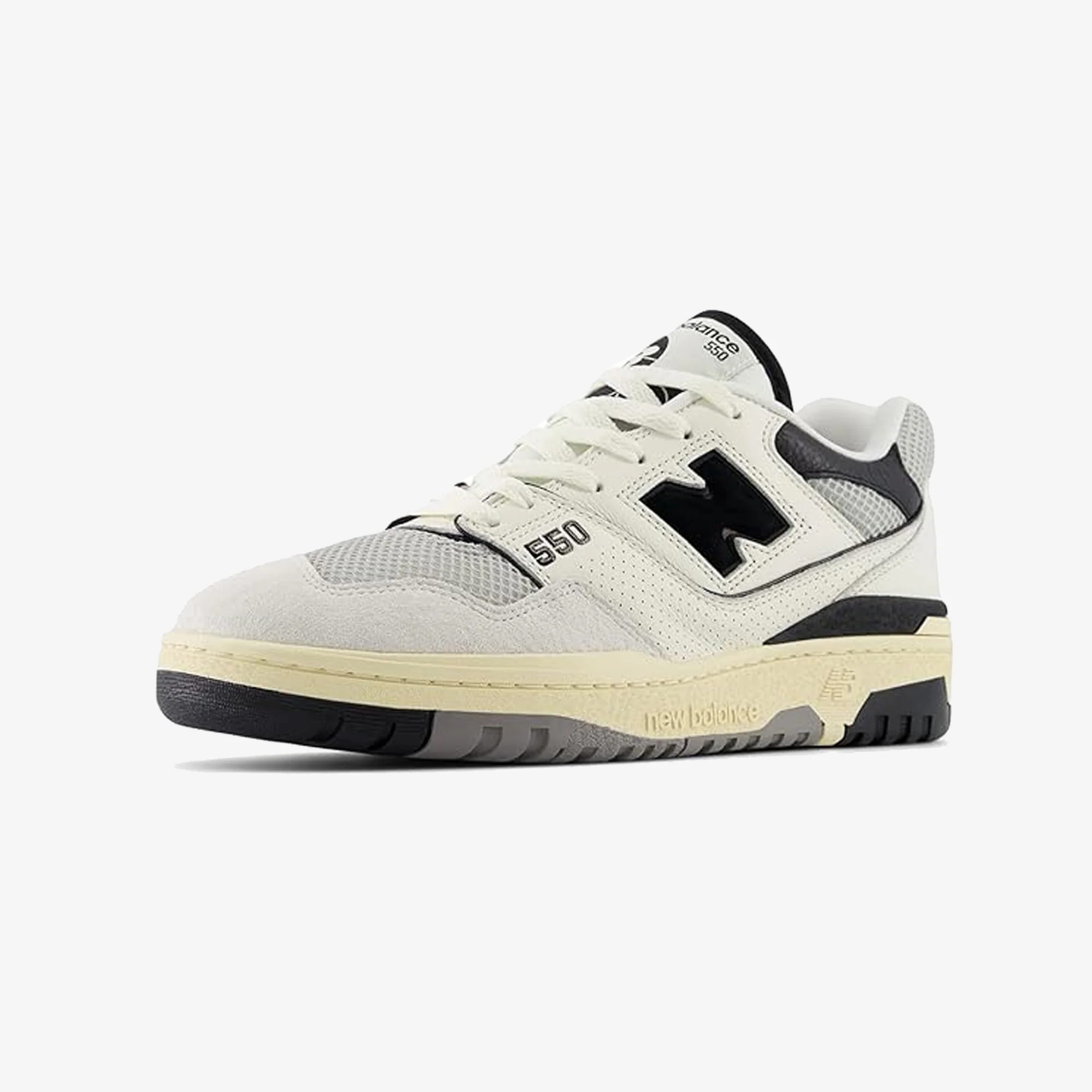 New Balance | BB550 { WHITE/GREY - Image 4