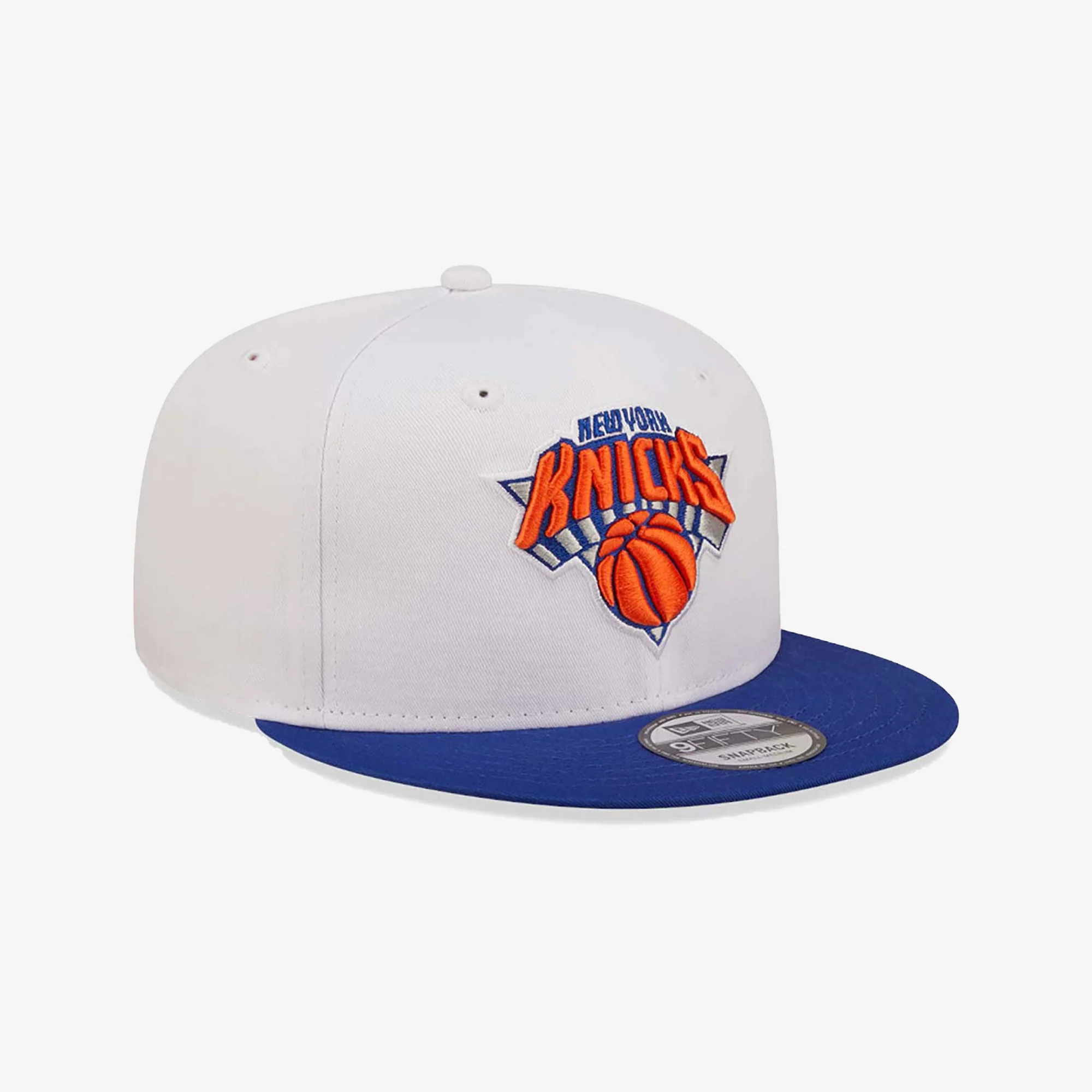 New Era | NEW YORK KNICKS  { WHITE - Image 2