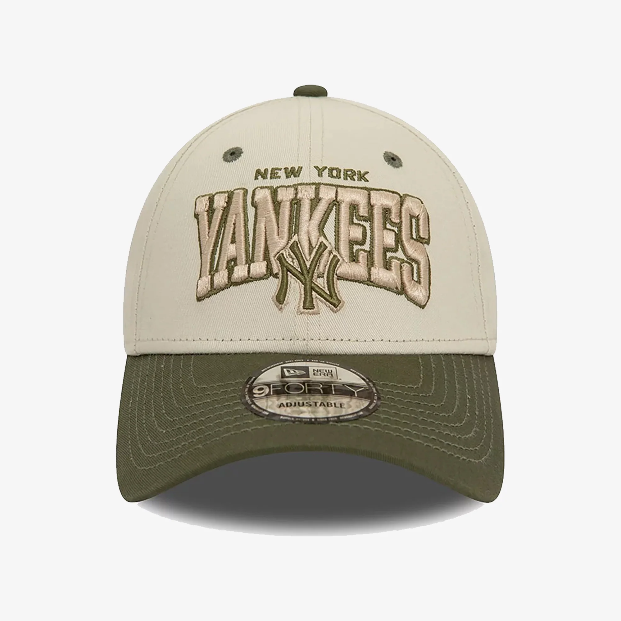 New Era | NEW YORK YANKEES CROWN IVORY 9FORTY ADJUSTABLE CAP { WHITE