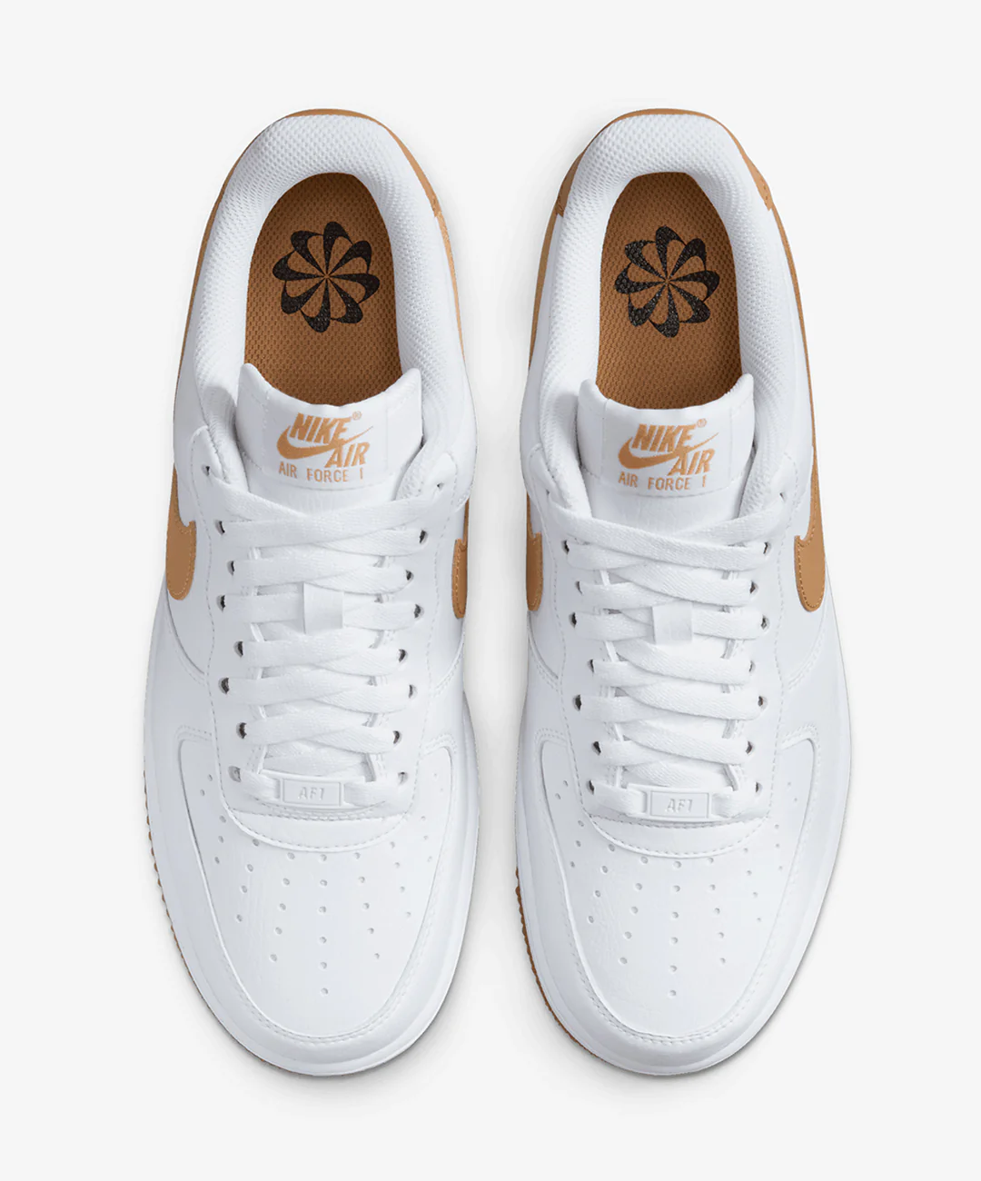 NIKE | AIR FORCE 1 '07 NEXT NATURE { WHITE/FLAX - Image 2