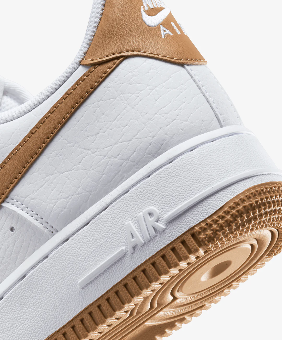 NIKE | AIR FORCE 1 '07 NEXT NATURE { WHITE/FLAX - Image 6