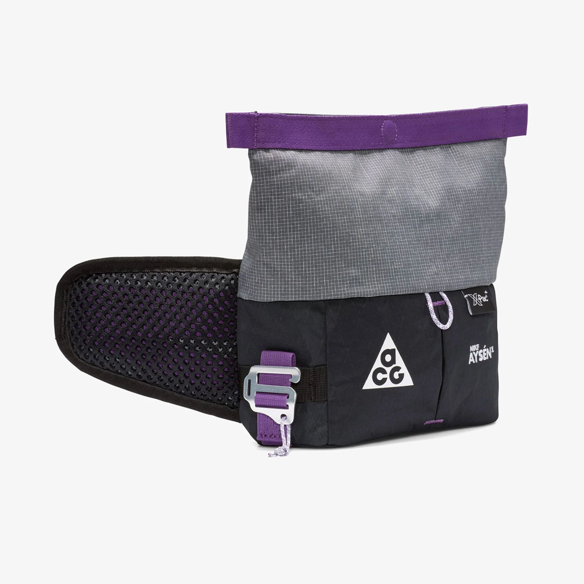 NIKE | ACG FANNY PACK (3L) { BLACK/COOL GREY/WHITE - Image 9