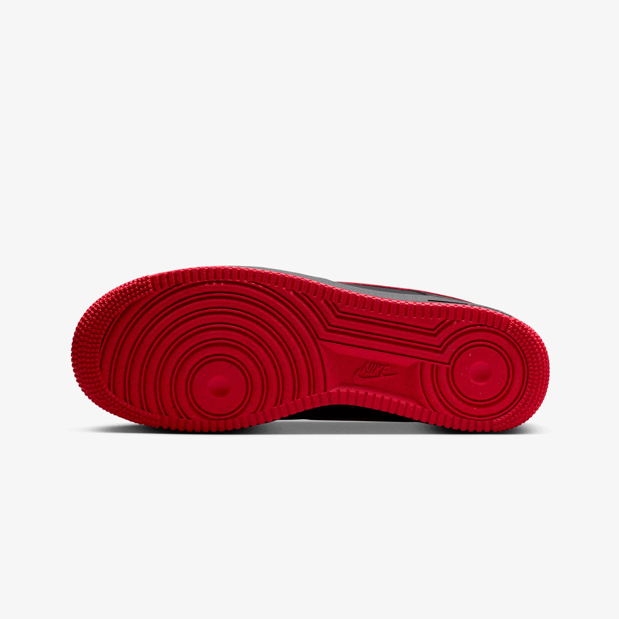 NIKE | AIR FORCE 1 '07 { BLACK/UNIVERSITY RED-BLACK - Image 7
