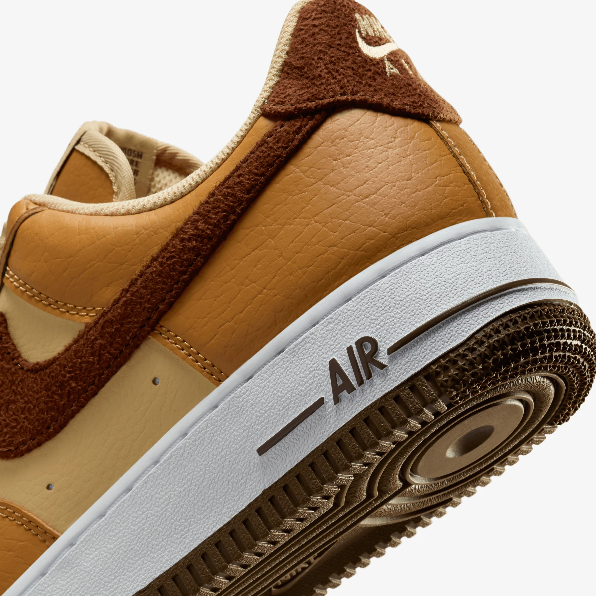 Nike | AIR FORCE 1 '07 { FLAX/CACAO WOW-SESAME-WHITE - Image 6