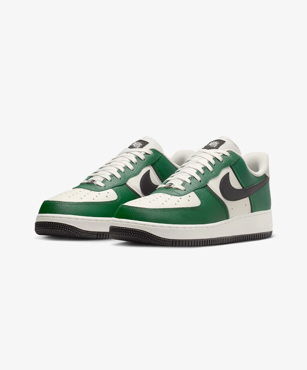 Nike | AIR FORCE 1 '07 LV8 { FIR/BLACK-SAIL-COCONUT MILK - Image 3