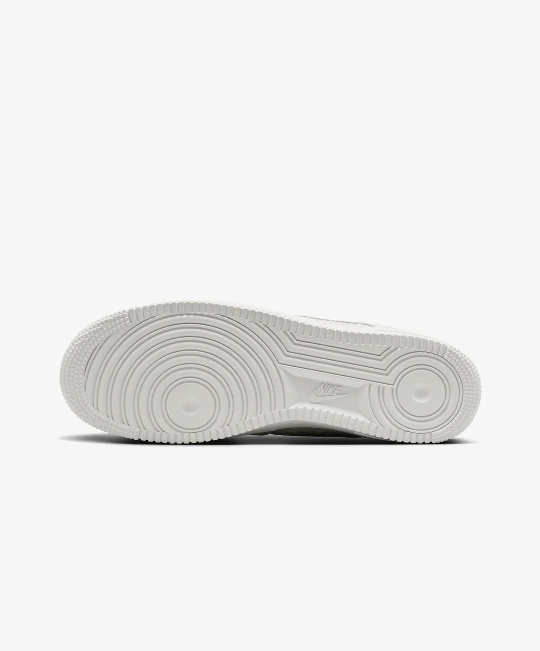 Nike | AIR FORCE 1 '07 LV8 { SUMMIT WHITE/SUMMIT WHITE - Image 6