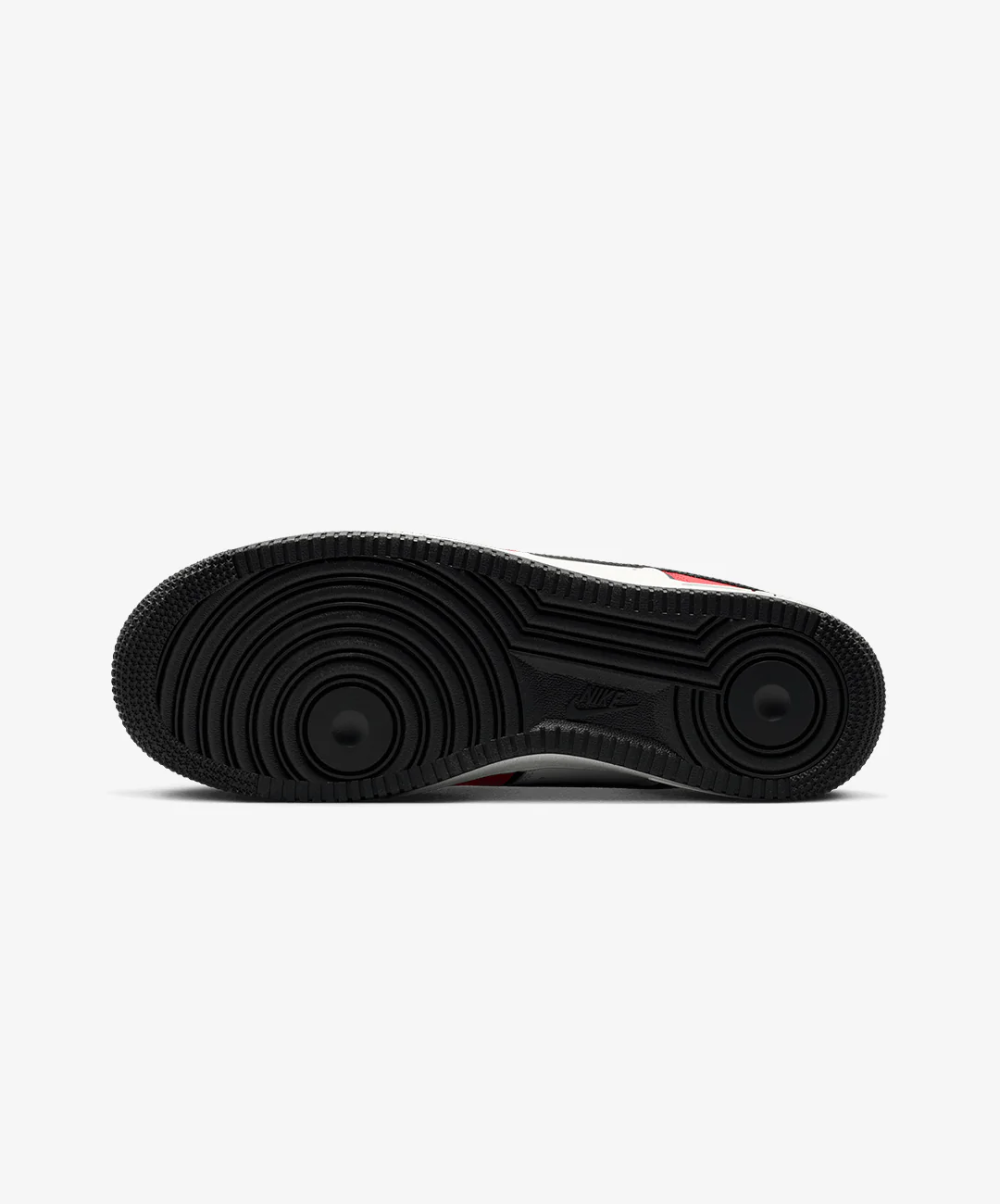 Nike | AIR FORCE 1 '07 LV8 { UNIVERSITY RED/BLACK-SAIL - Image 8