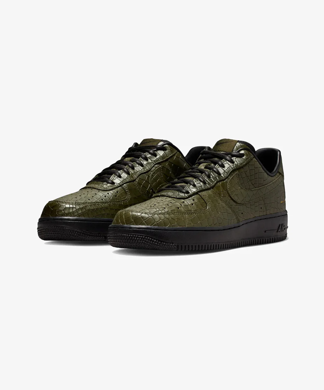 Nike | AIR FORCE 1 '07 PREMIUM { CARGO KHAKI/CARGO KHAKI-BLACK - Image 2