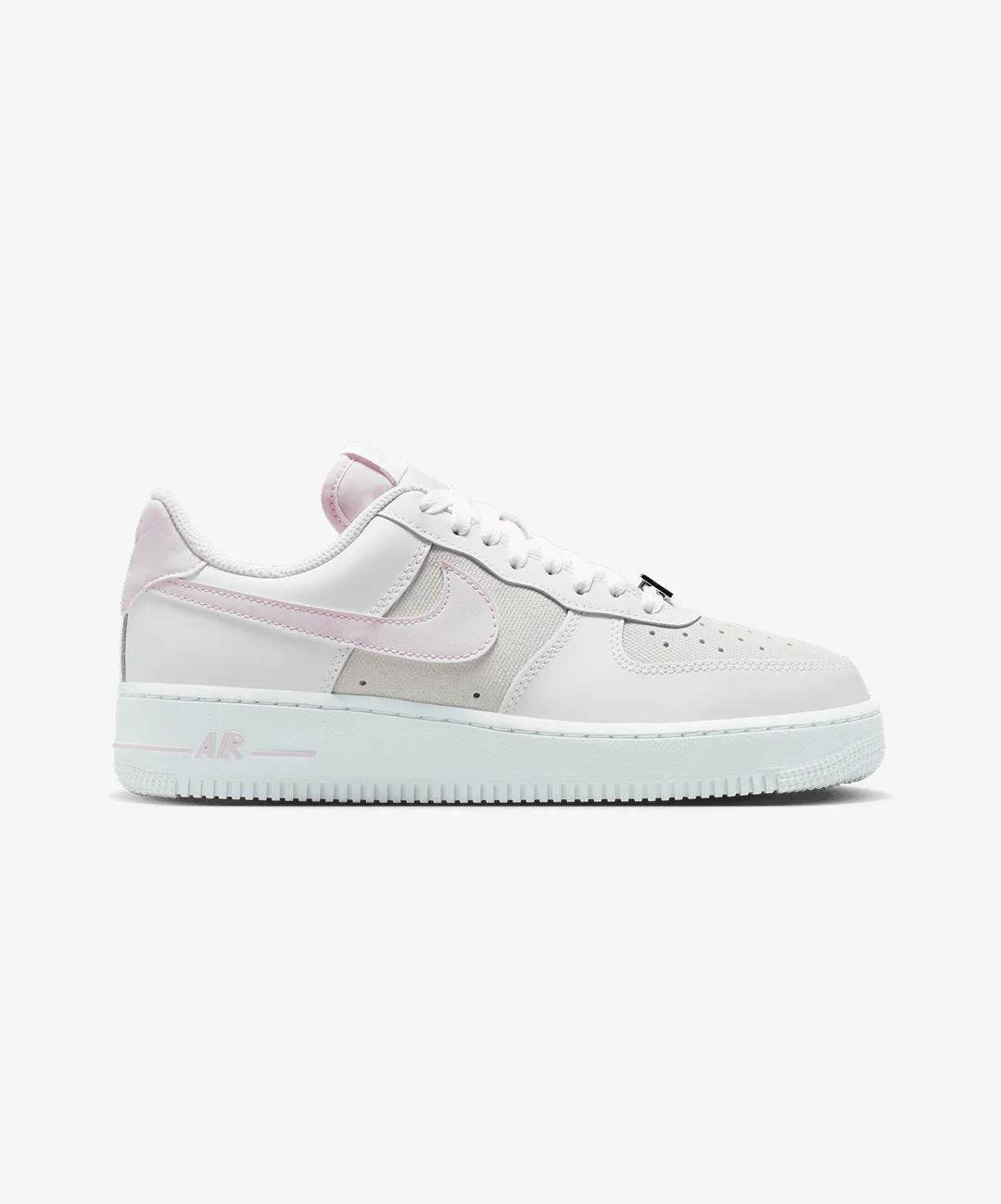 Nike | AIR FORCE 1 '07 SE { WHITE/BLEACHED LILAC-METALLIC SILVER