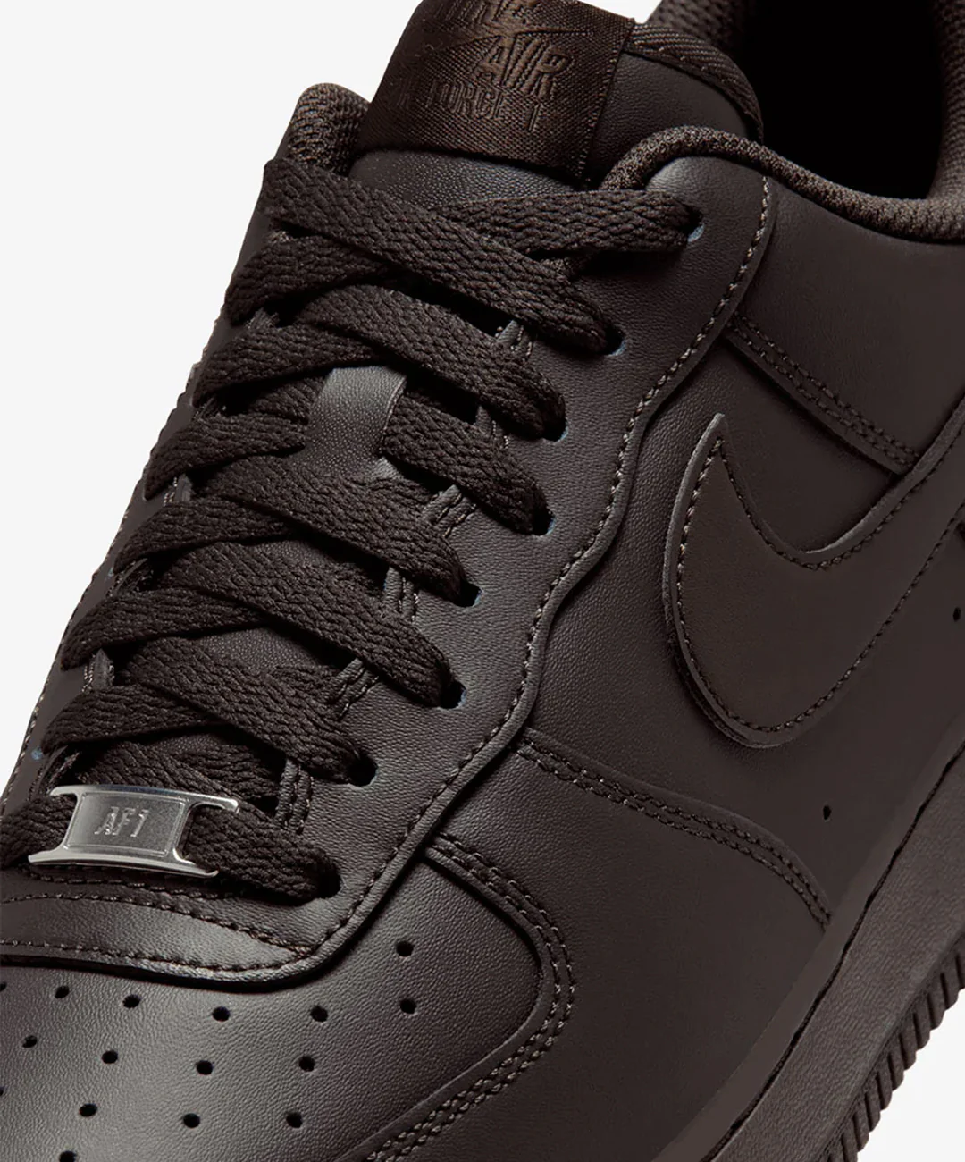 Nike | AIR FORCE 1 '07 { VELVET BROWN/VELVET BROWN - Image 5