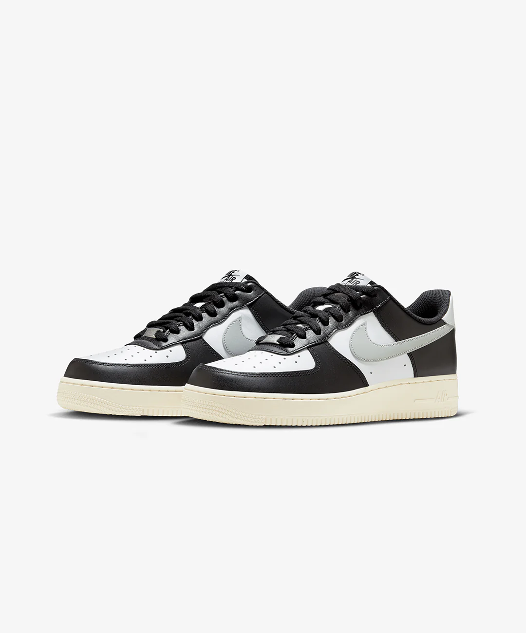 Nike | AIR FORCE 1 '07 { WHITE/LIGHT SILVER-COCONUT MILK-BLACK - Image 3