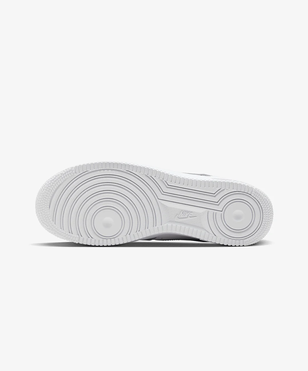 Nike | AIR FORCE 1 '07 { WHITE/LT SMOKE GREY-WHITE-LT SMOKE GREY - Image 6