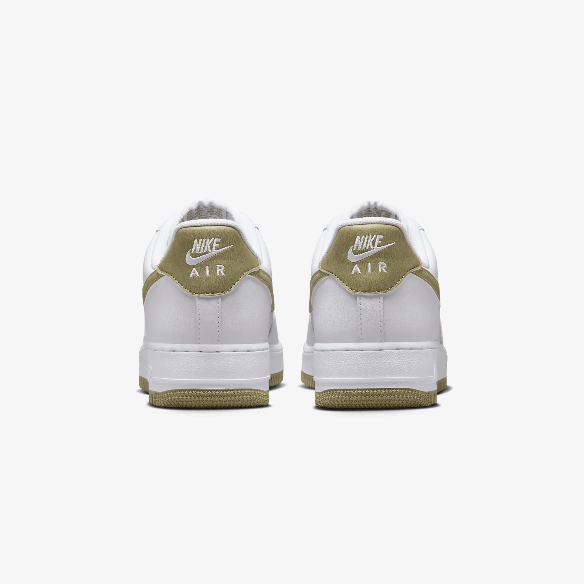 NIKE | AIR FORCE 1 '07 { WHITE/NEUTRAL OLIVE - Image 4