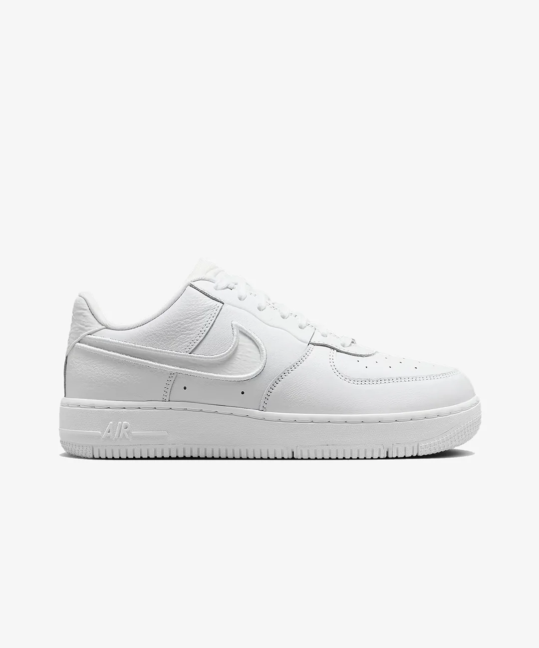 NIKE | AIR FORCE 1 LOW DANCE { WHITE/WHITE-WHITE-METALLIC SILVER