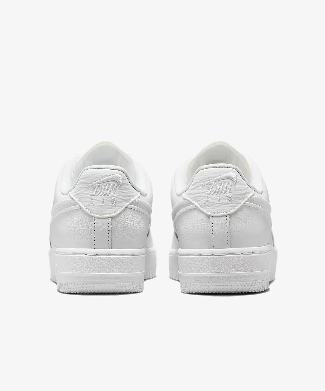 NIKE | AIR FORCE 1 LOW DANCE { WHITE/WHITE-WHITE-METALLIC SILVER - Image 3