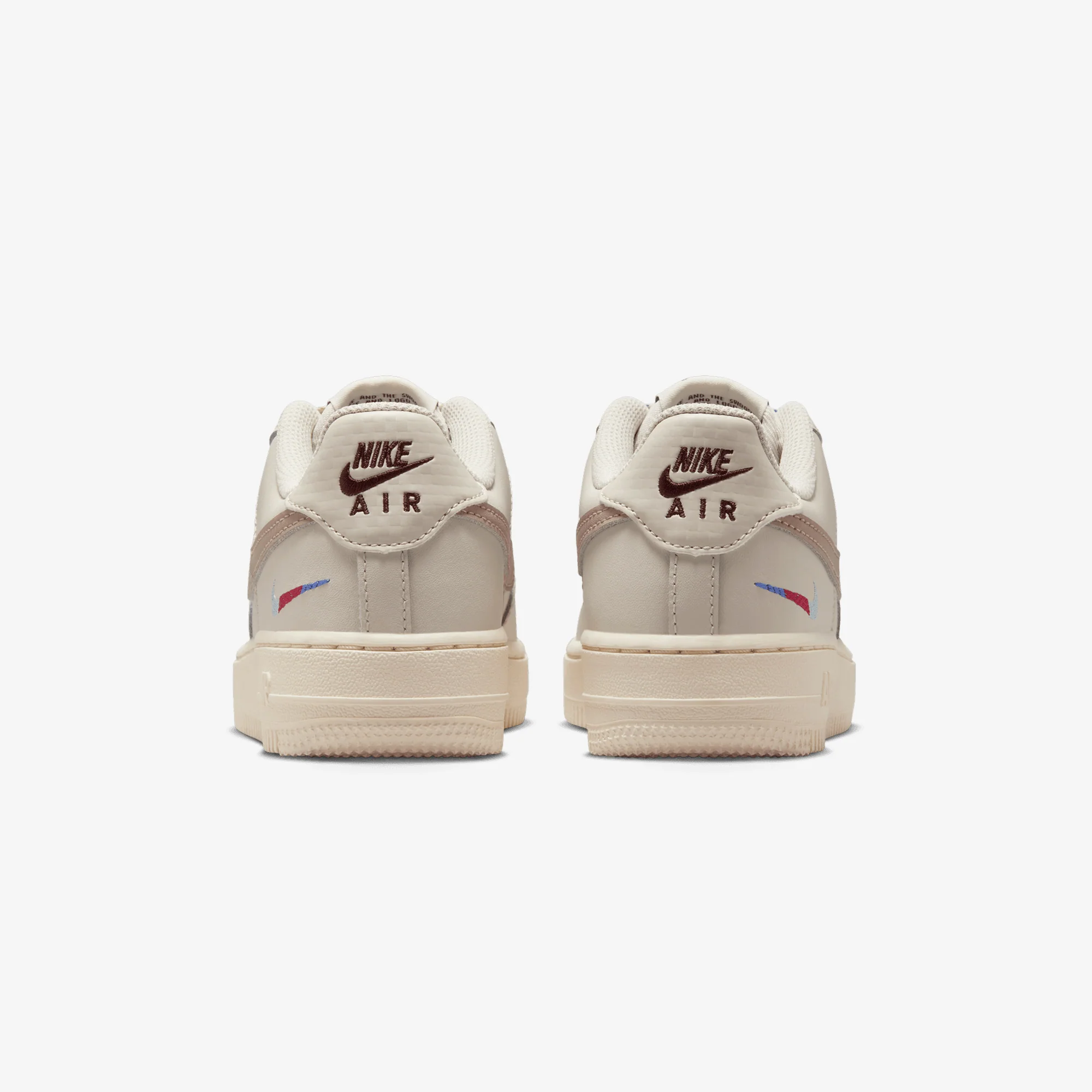 NIKE | AIR FORCE 1 LV8 1 (GS) { LT OREWOOD BRN/MALT-BURGUNDY CRUSH - Image 4