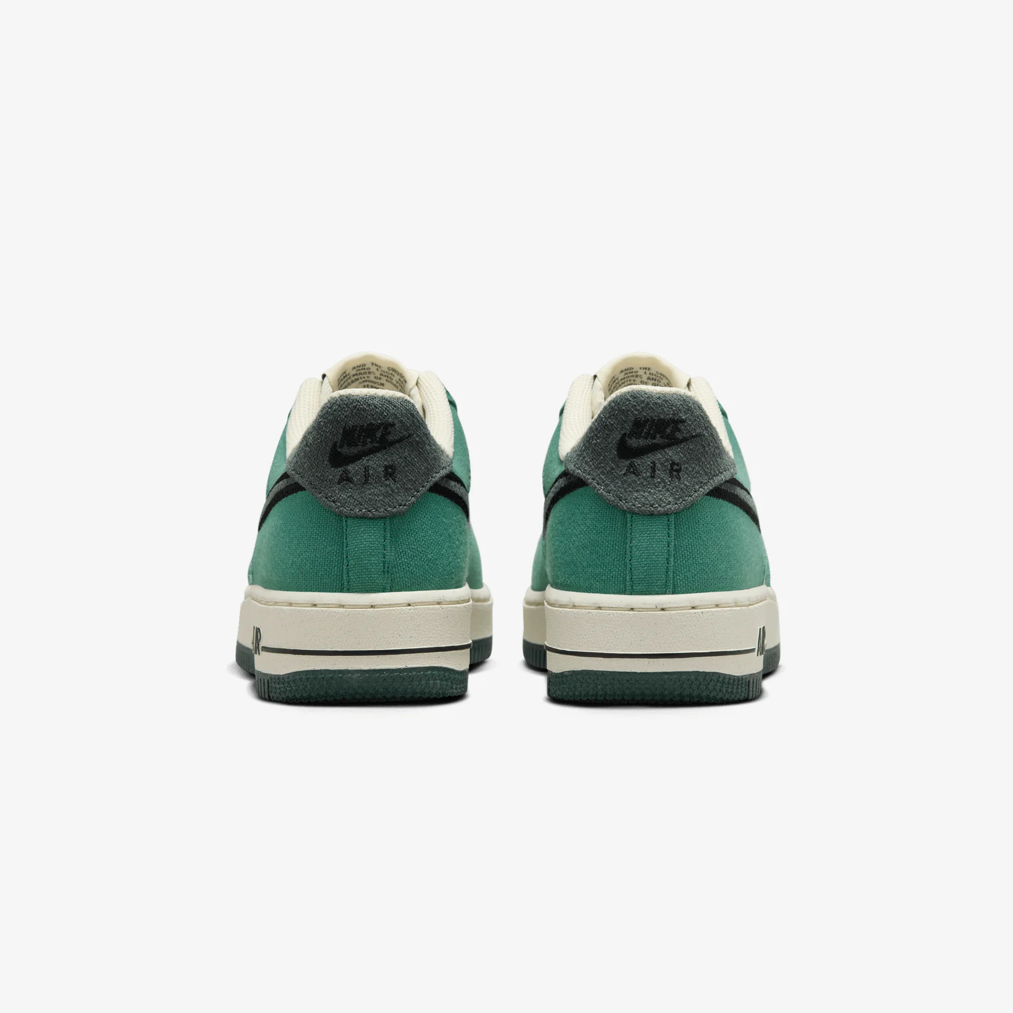 NIKE | AIR FORCE 1 LV8 (GS) { COCONUT MILK/VINTAGE GREEN-BICOASTAL - Image 4