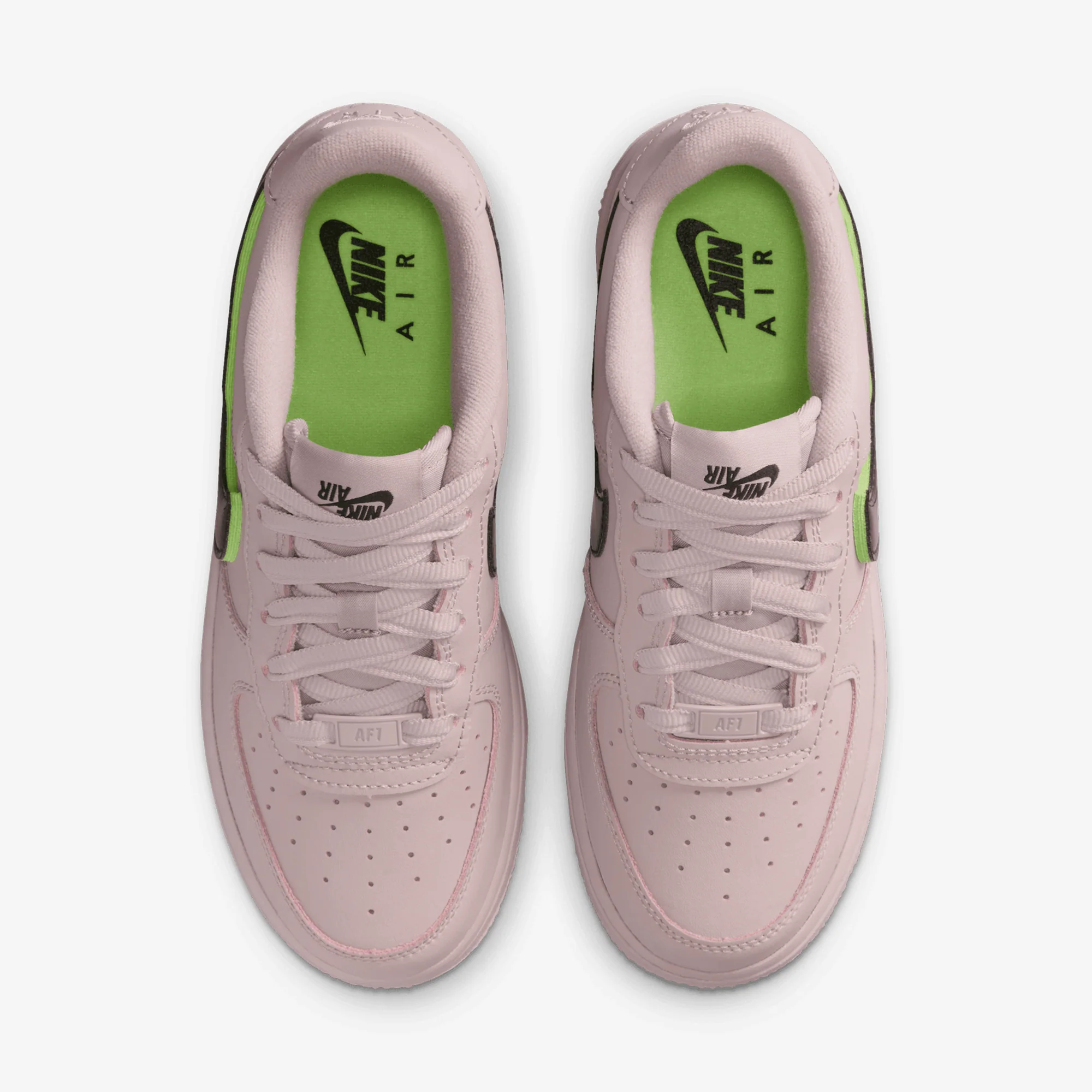NIKE | AIR FORCE 1 LV8 { PARTICLE ROSE/VELVET BROWN-PARTICLE ROSE - Image 2