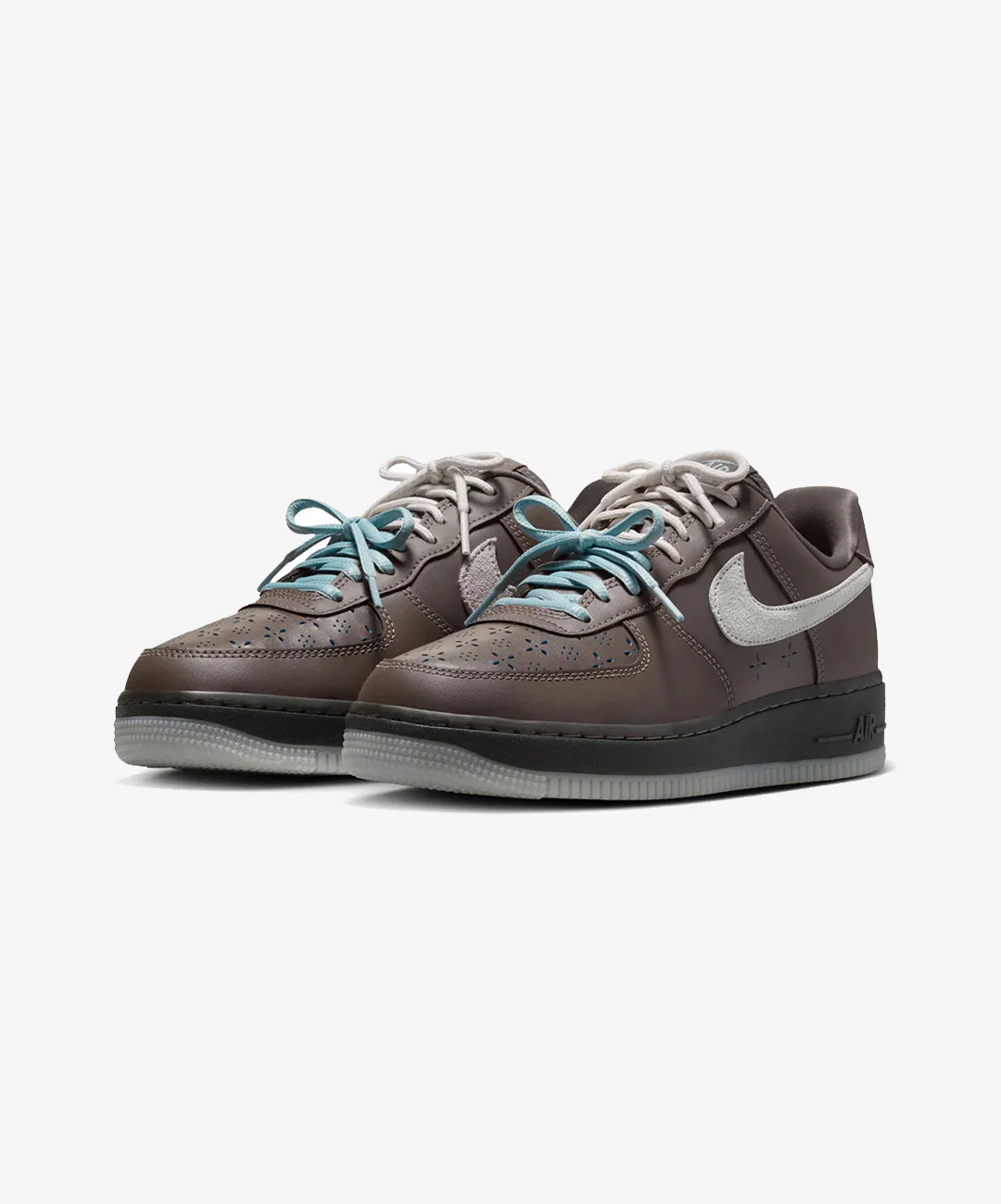 Nike | AIR FORCE 1 '07 LV8 { RIDGEROCK/VAST GREY-OCEAN CUBE-SAIL - Image 3
