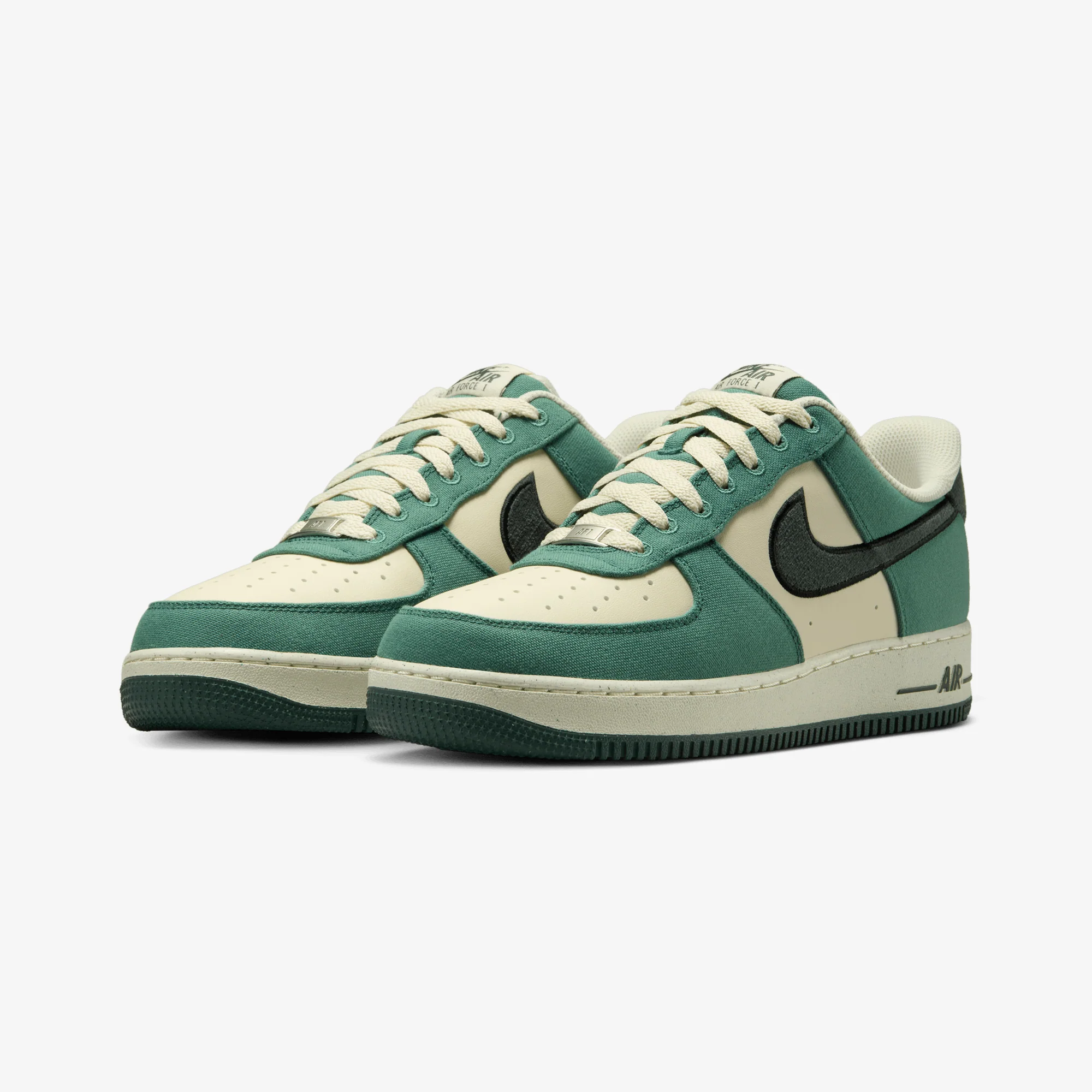 NIKE | AIR FORCE 1'07 LV8 { COCONUT MILK/VINTAGE GREEN-BICOASTAL - Image 3