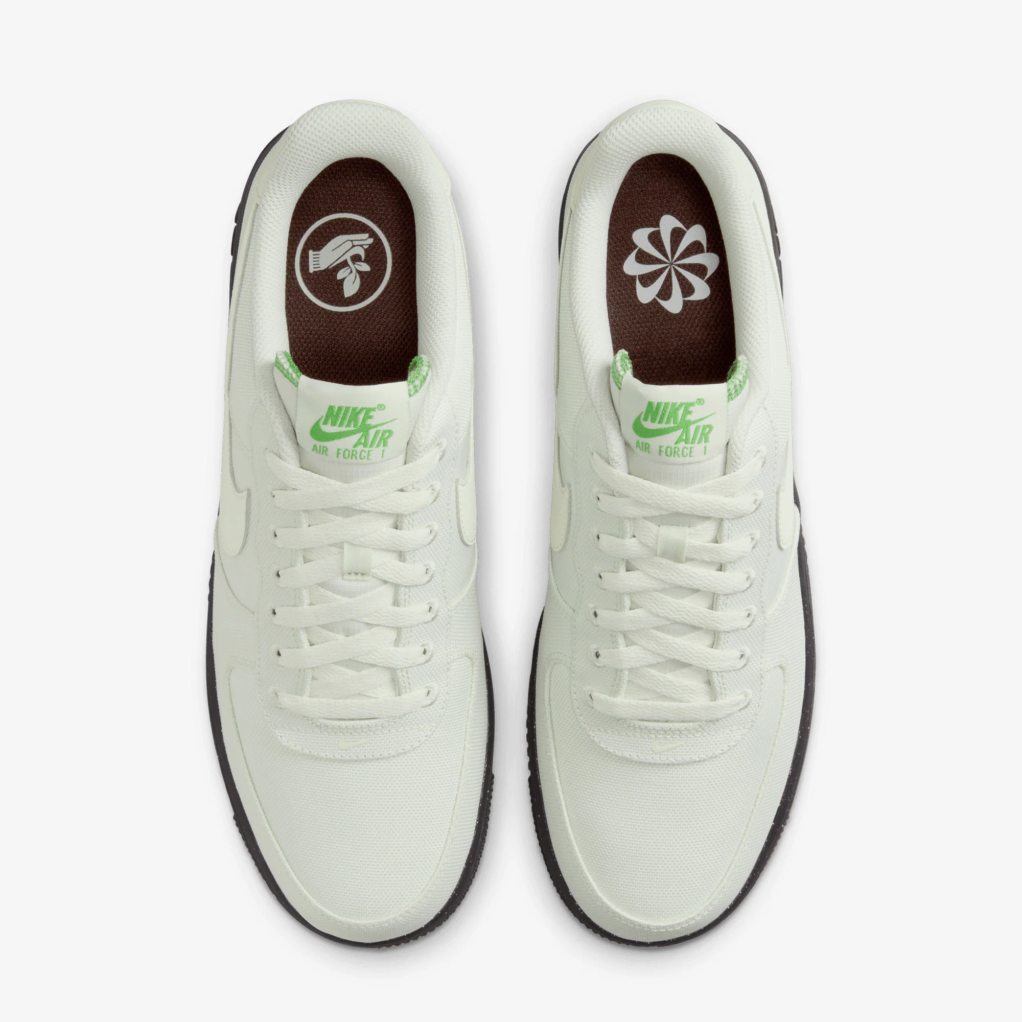 NIKE | AIR FORCE 1'07 LV8 { SEA GLASS/SEA GLASS-BLACK-CHLOROPHYLL - Image 2