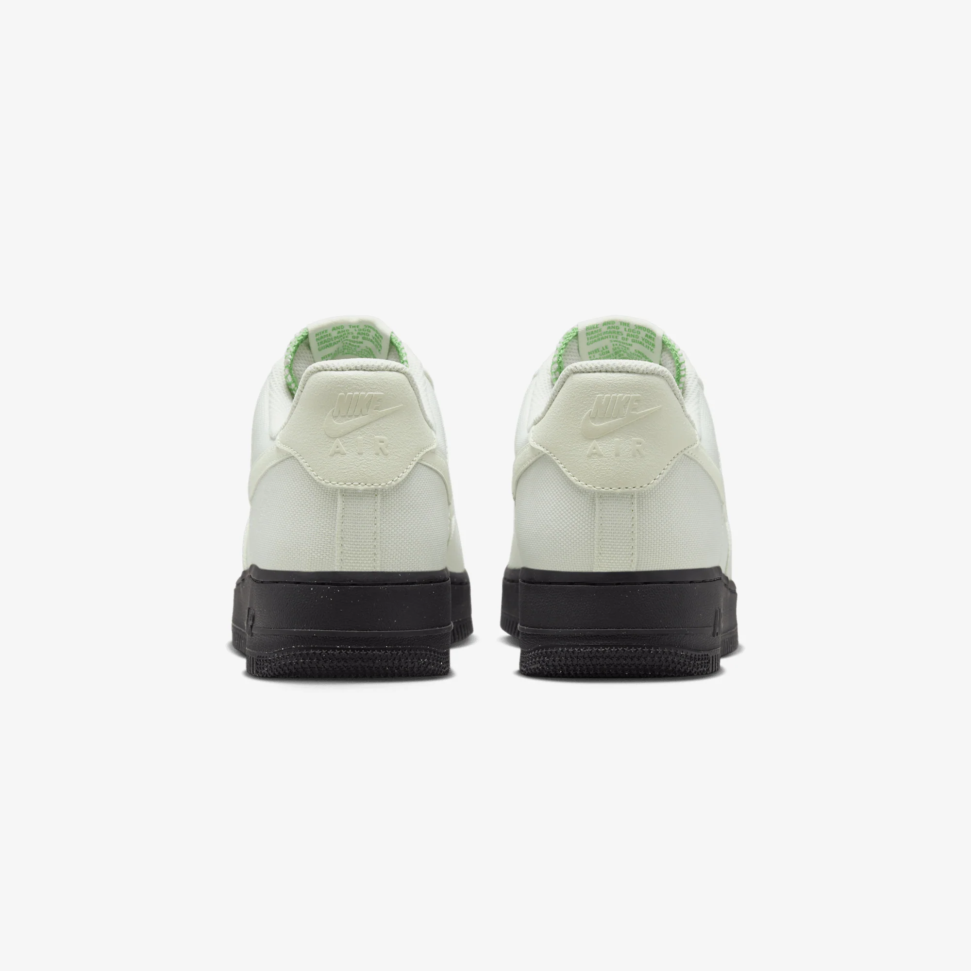 NIKE | AIR FORCE 1'07 LV8 { SEA GLASS/SEA GLASS-BLACK-CHLOROPHYLL - Image 4