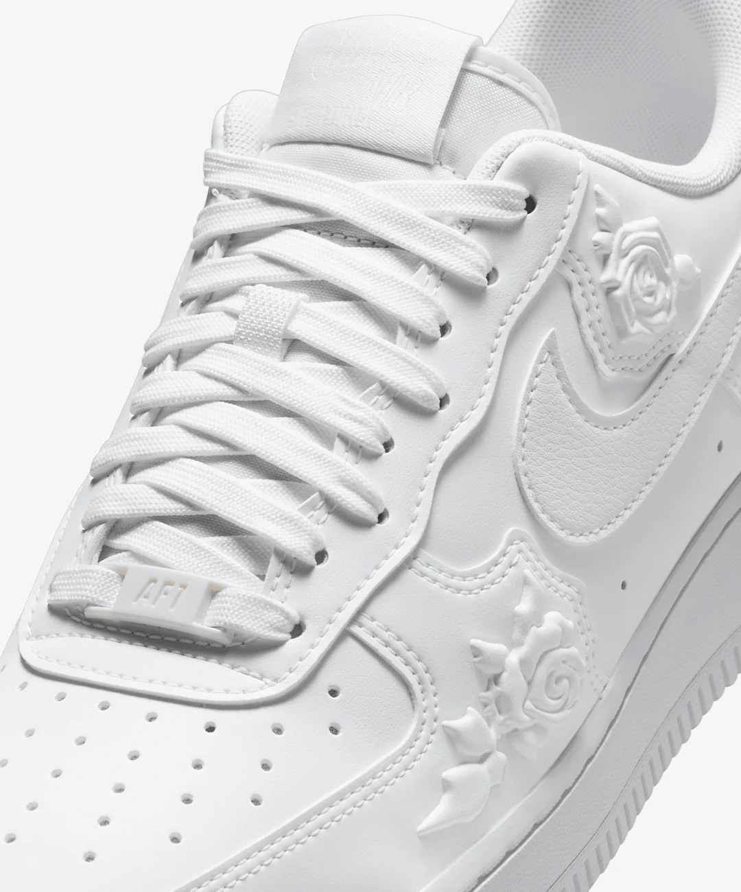 NIKE | AIR FORCE 1'07 { WHITE/WHITE-WHITE-BLACK - Image 4