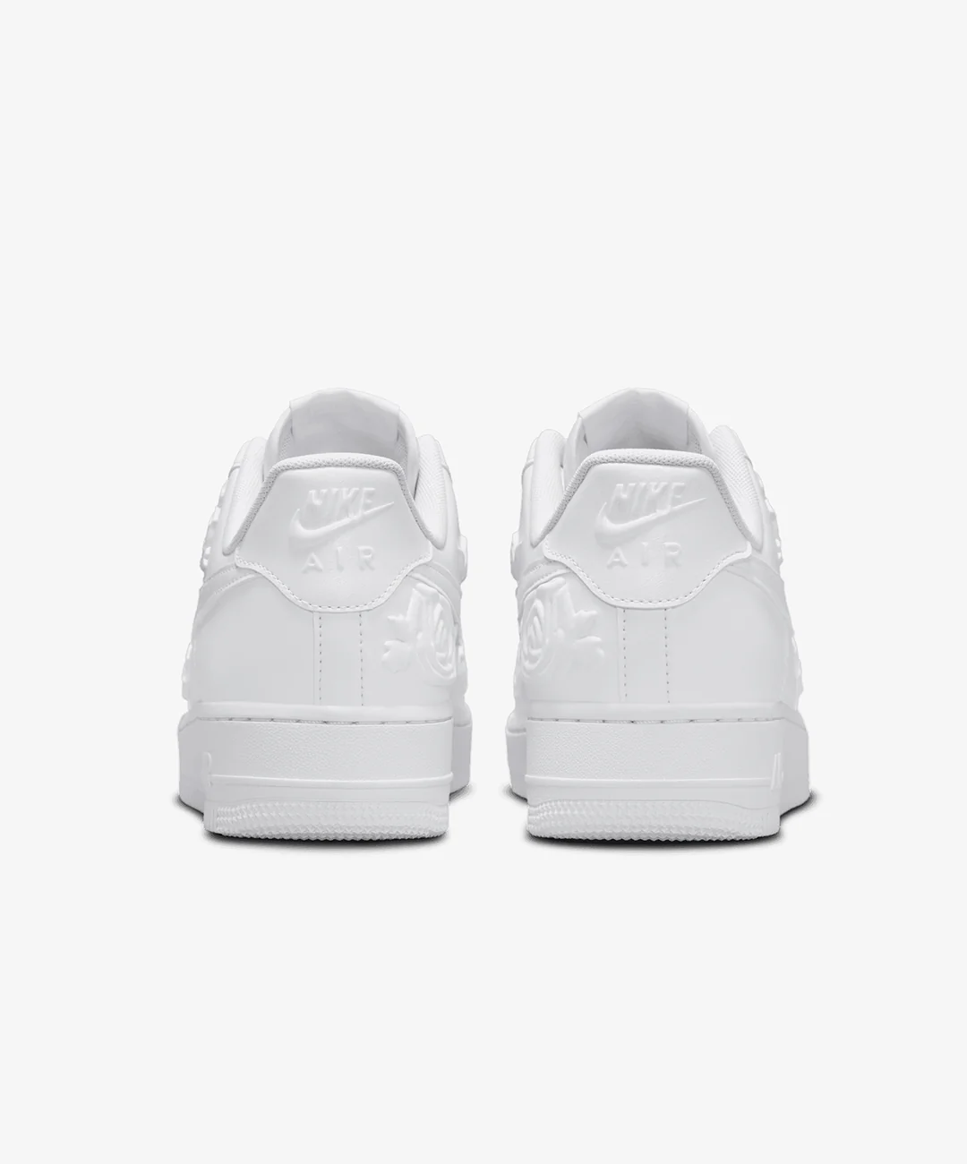 NIKE | AIR FORCE 1'07 { WHITE/WHITE-WHITE-BLACK - Image 5