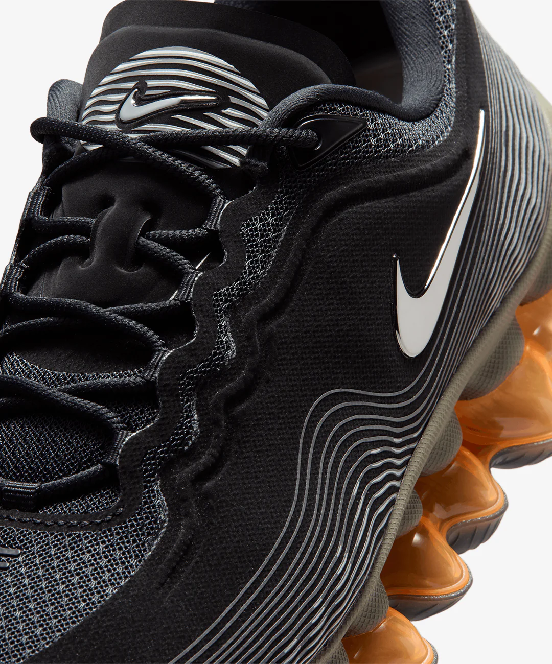 Nike | AIR LIQUID MAX { BLACK/METALLIC SILVER-LIGHT ARMY - Image 4