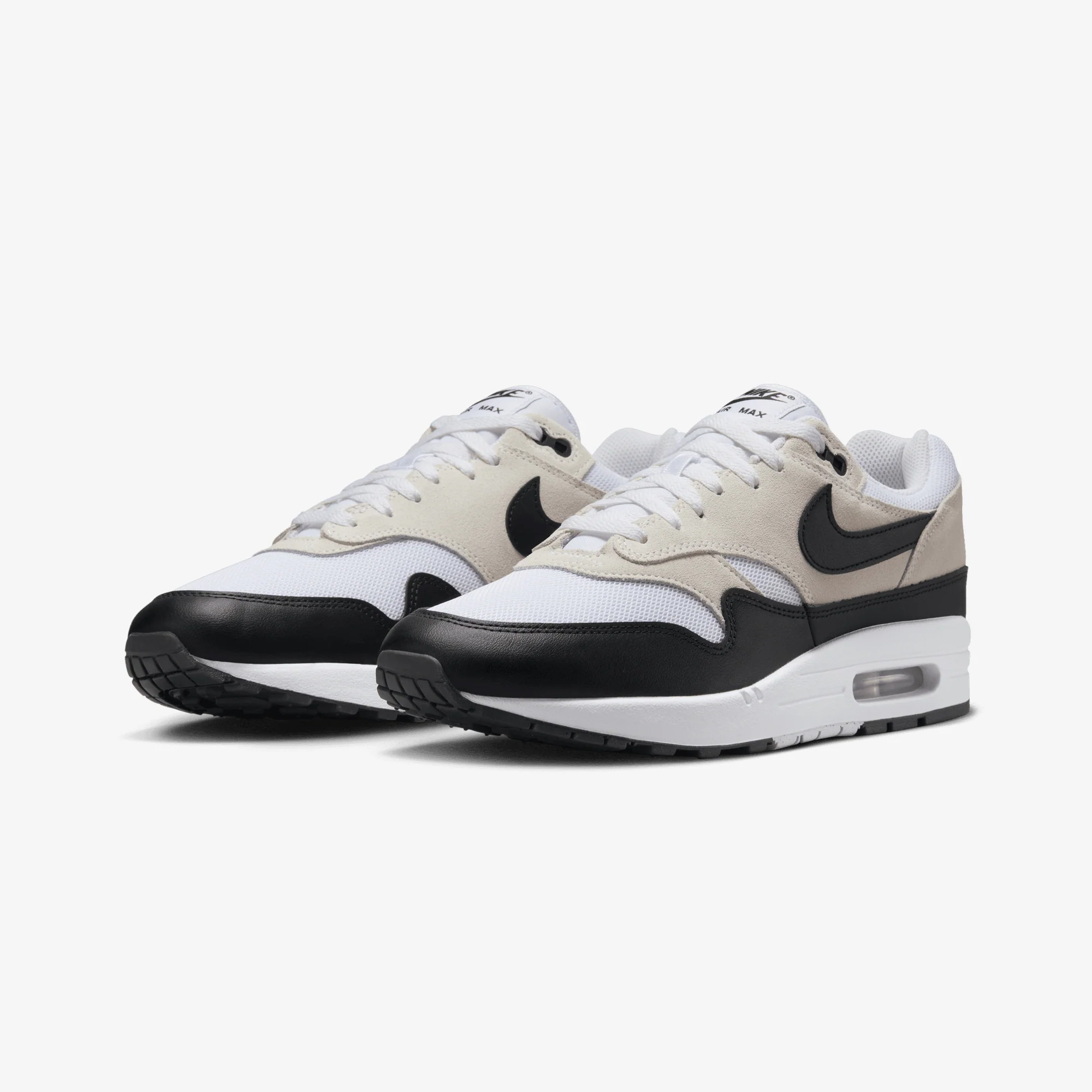 NIKE | AIR MAX 1 ESSENTIAL { WHITE/BLACK-SUMMIT WHITE - Image 3