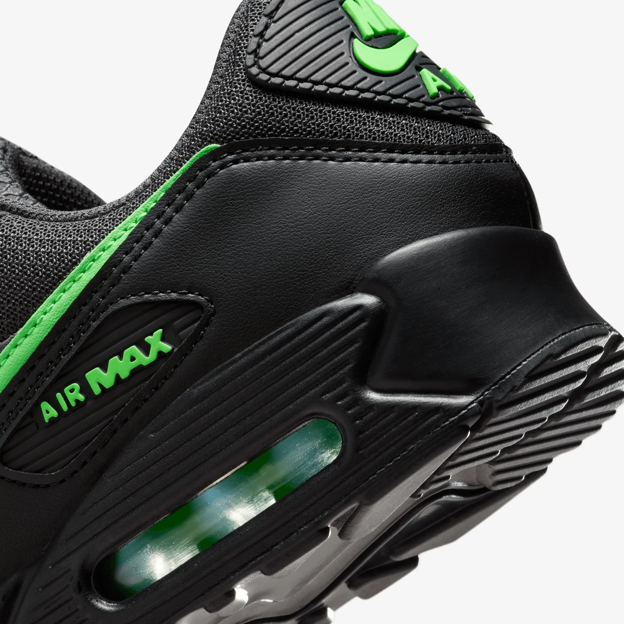 Nike | AIR MAX 90 { ANTHRACITE/GREEN STRIKE-BLACK - Image 6