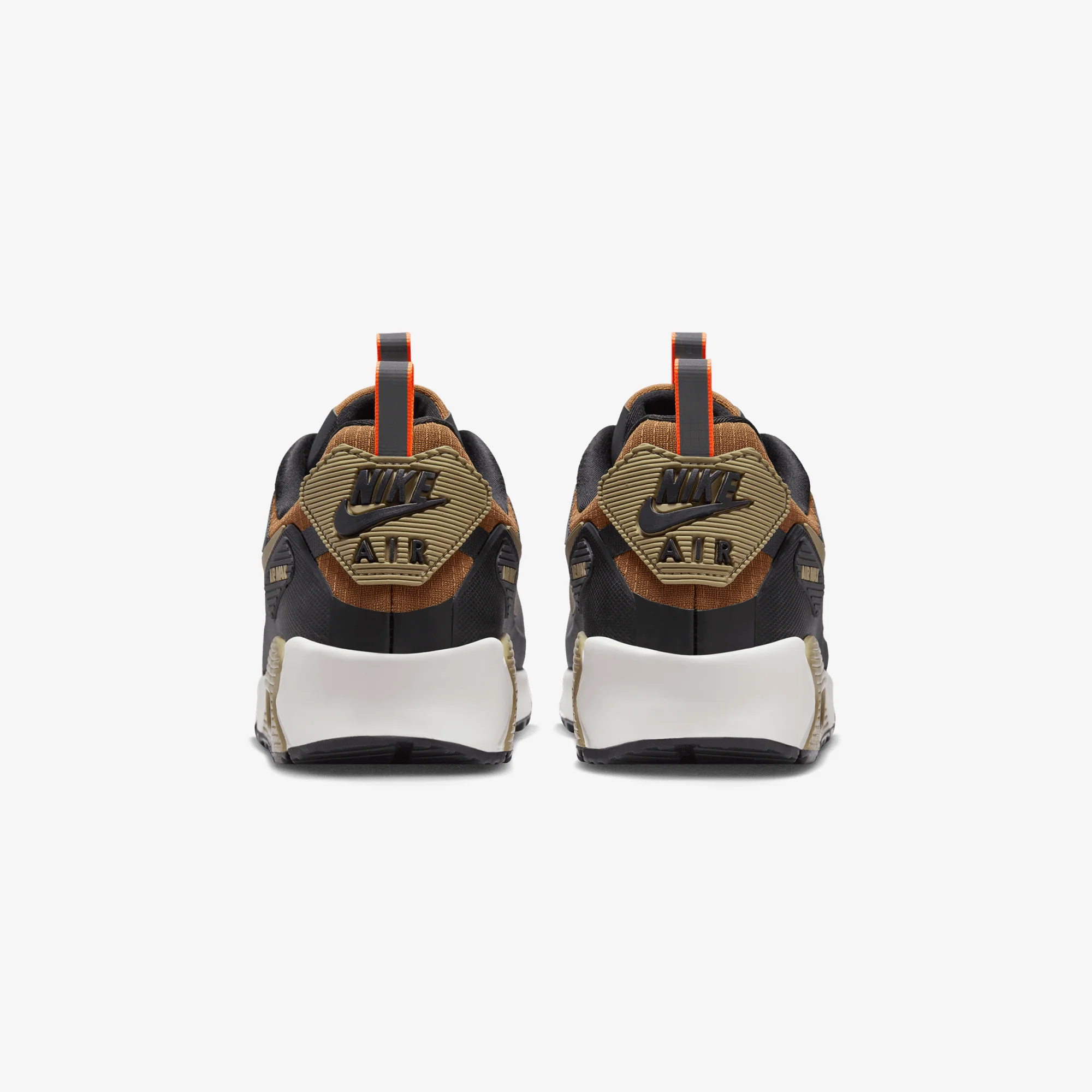 NIKE | AIR MAX 90 DRIFT { DK SMOKE GREY/KHAKI-BLACK-HYPER CRIMSON - Image 7