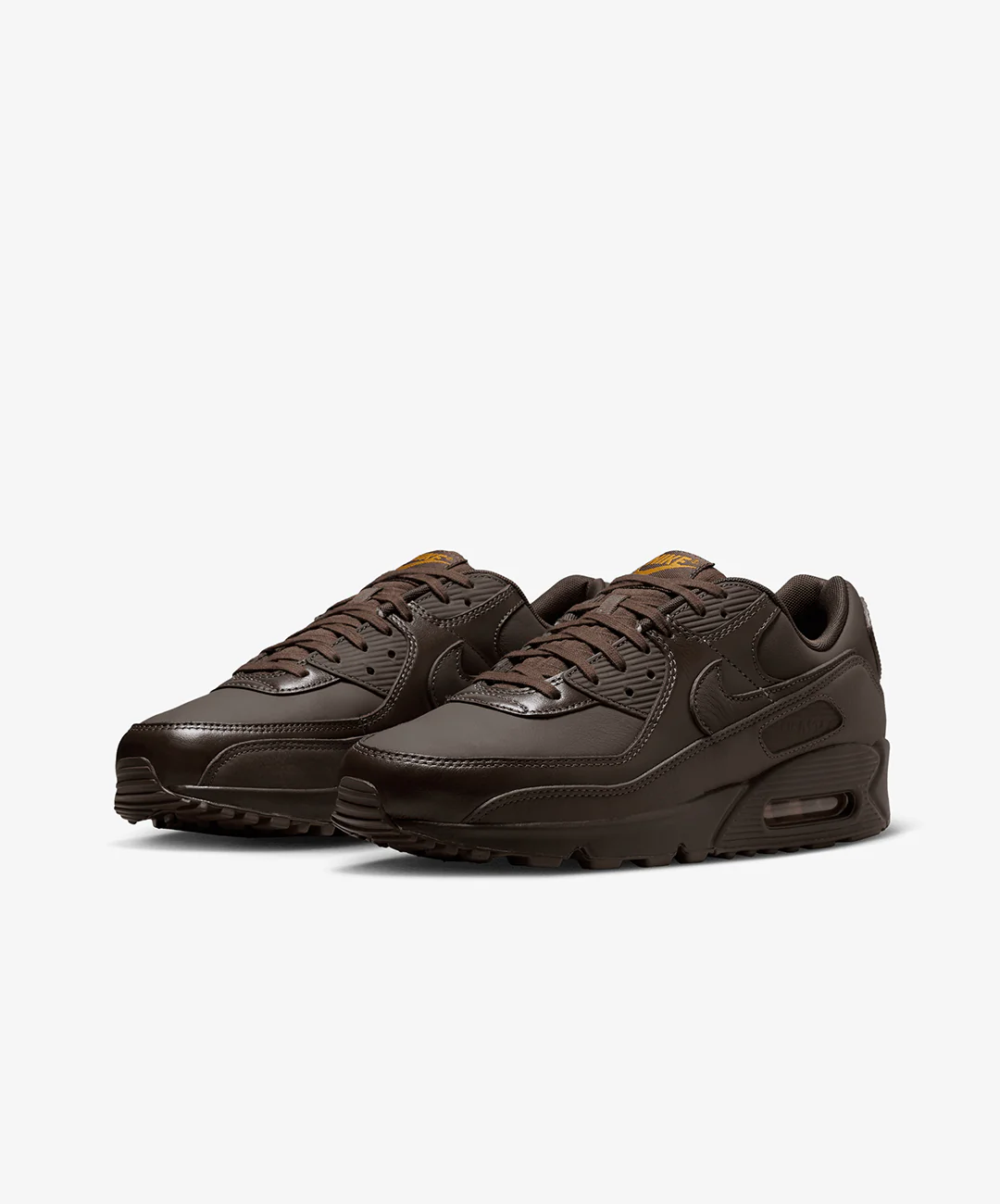 Nike | AIR MAX 90 ESS+ { BAROQUE BROWN/BAROQUE BROWN-DESERT OCHRE - Image 3