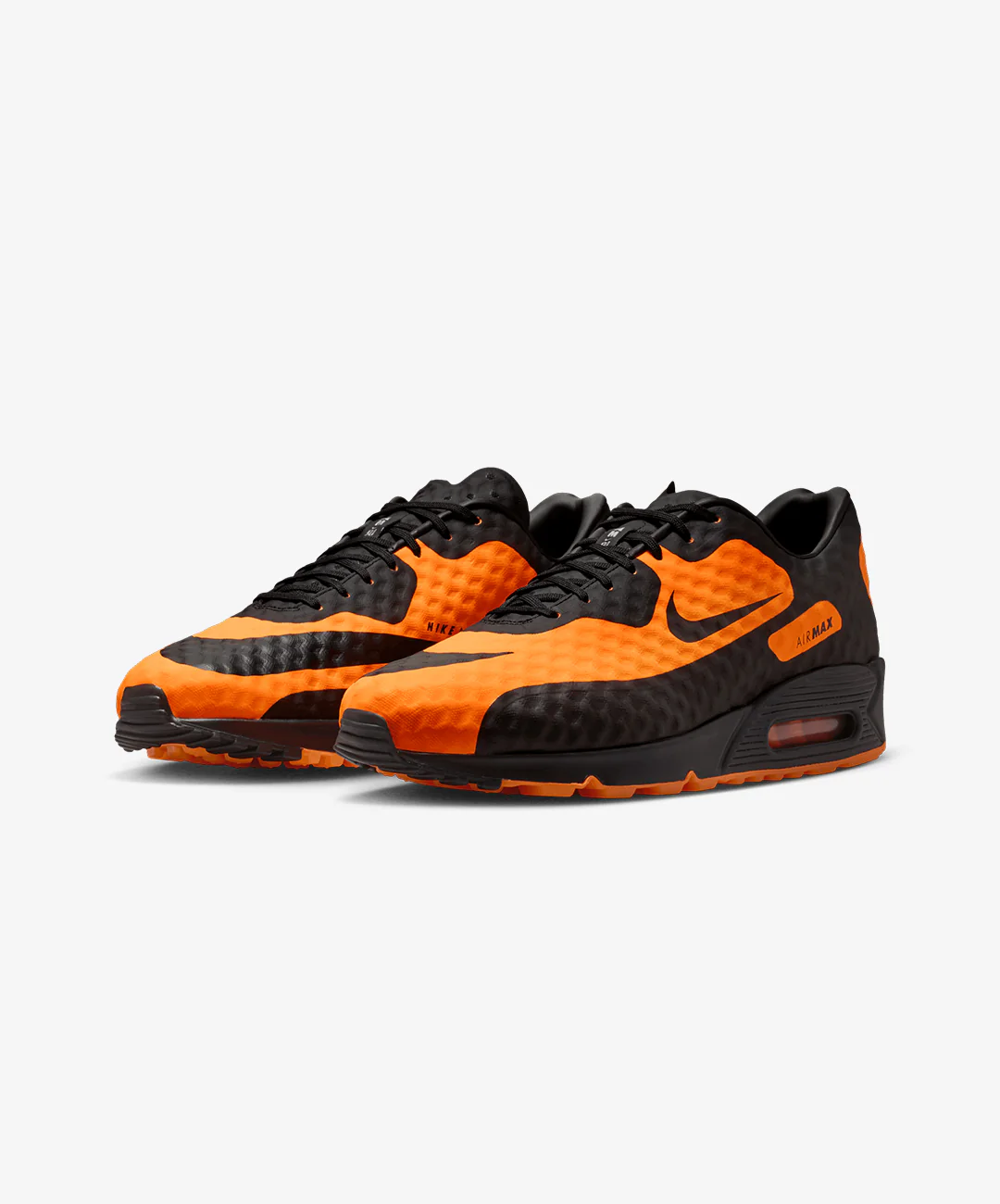 NIKE | AIR MAX 90 "HYPERVENOM" { BRIGHT CITRUS/TOTAL ORANGE/BLACK - Image 3
