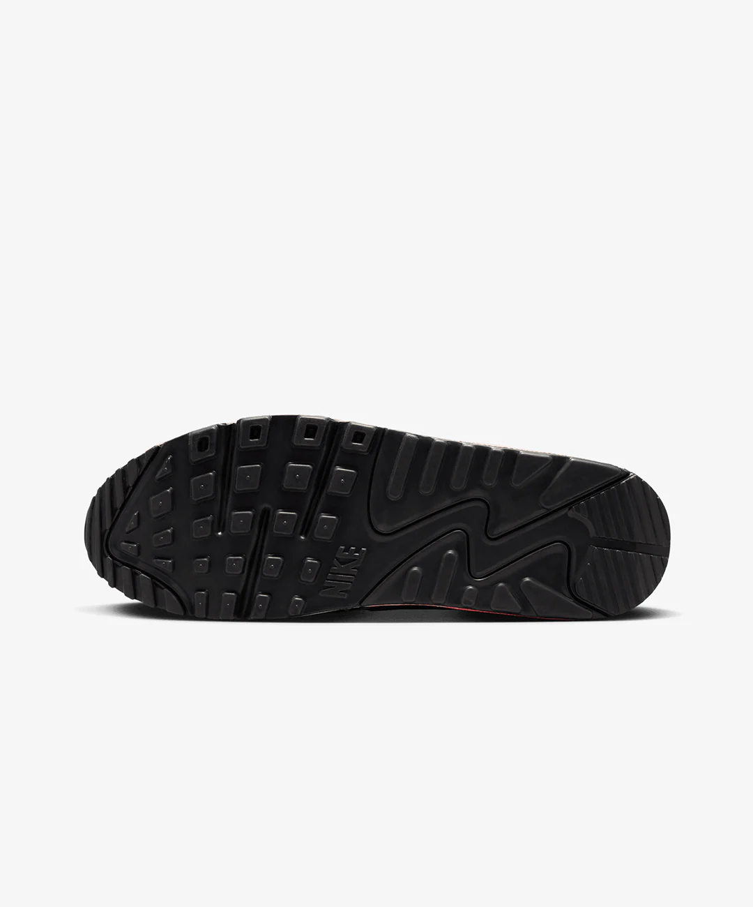 Nike | AIR MAX 90 { LT KHAKI/BLACK-MAGIC EMBER-MINK BROWN - Image 6