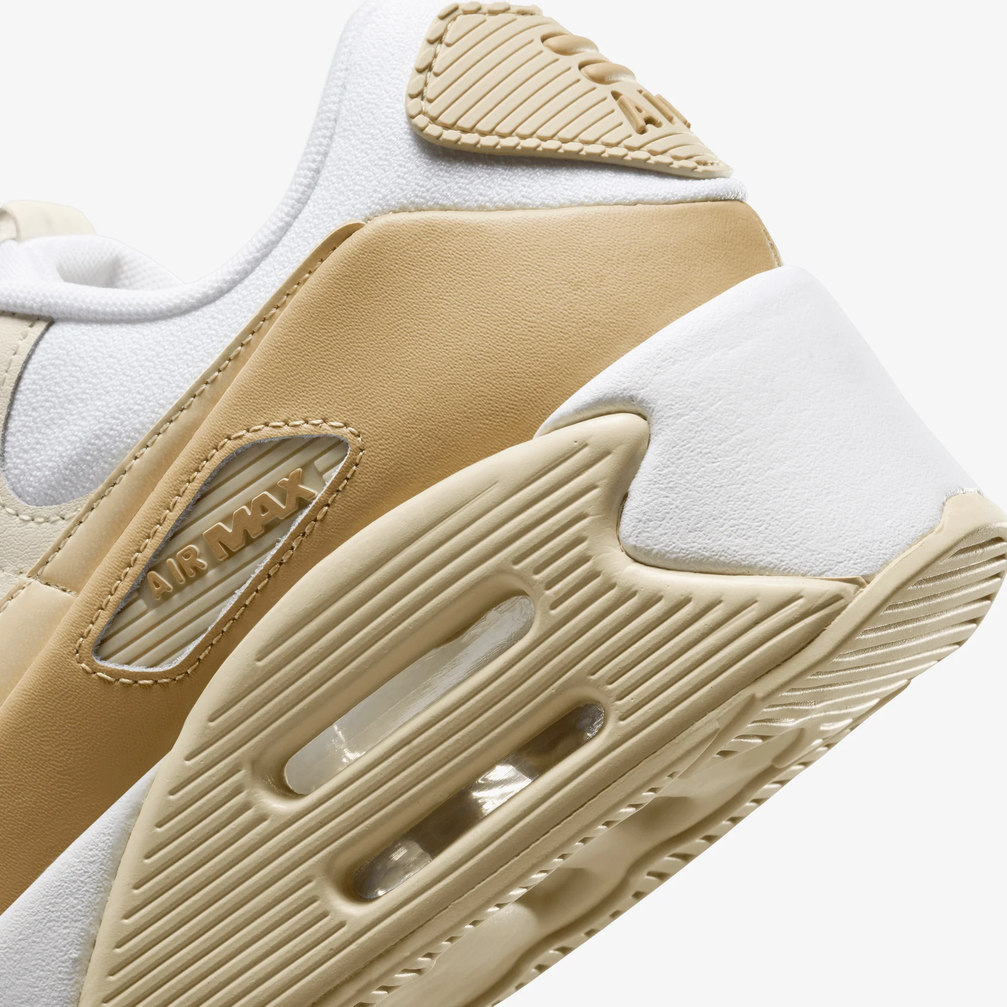 Nike | AIR MAX 90 LV8 { WHITE/TEAM GOLD-CLUB GOLD-COCONUT MILK - Image 6