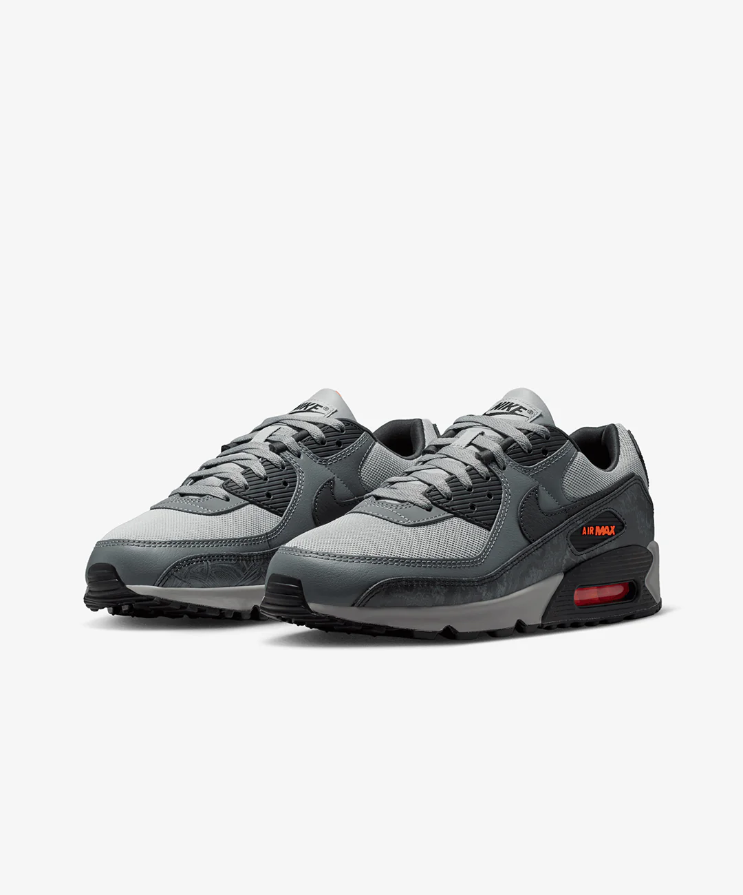 NIKE | AIR MAX 90 PREMIUM { MULTI-COLOR/BLACK-SMOKE GREY - Image 3