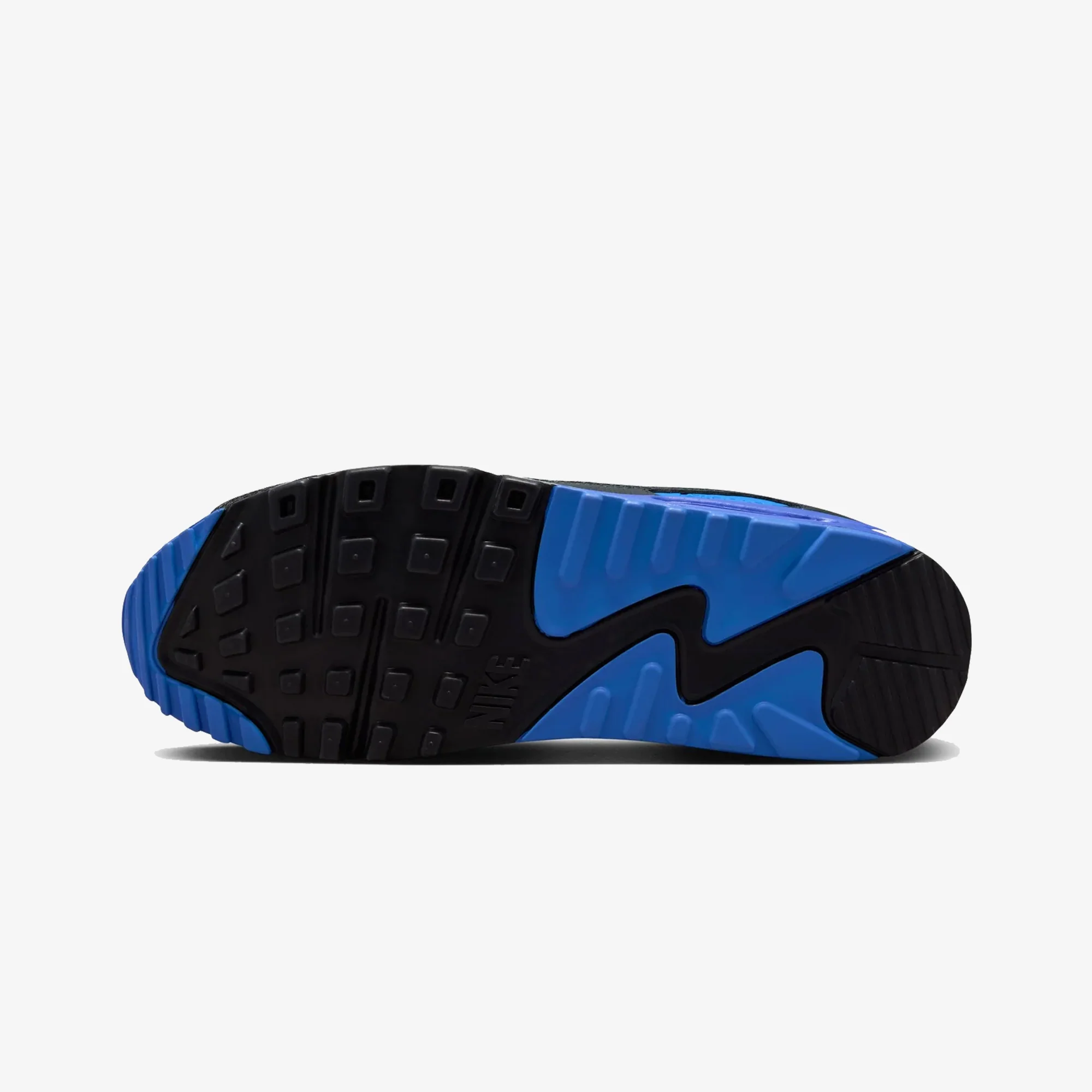 NIKE | AIR MAX 90 PREMIUM { WHITE/KHAKI-RACER BLUE-BLACK - Image 6