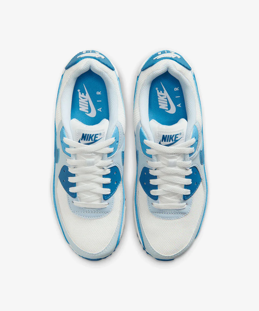Nike | AIR MAX 90 { UNIVERSITY BLUE/HYDROGEN BLUE/STAR BLUE - Image 2