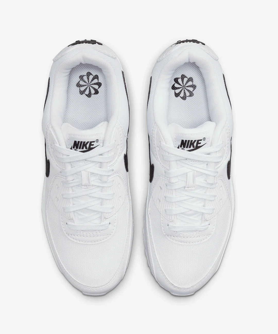 Nike | AIR MAX 90 { WHITE/BLACK-WHITE - Image 2