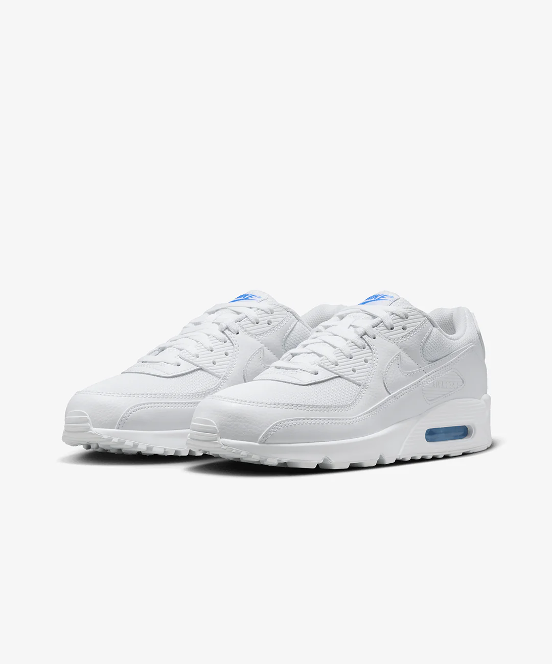NIKE | AIR MAX 90 { WHITE/BLUE CRYSTAL - Image 3