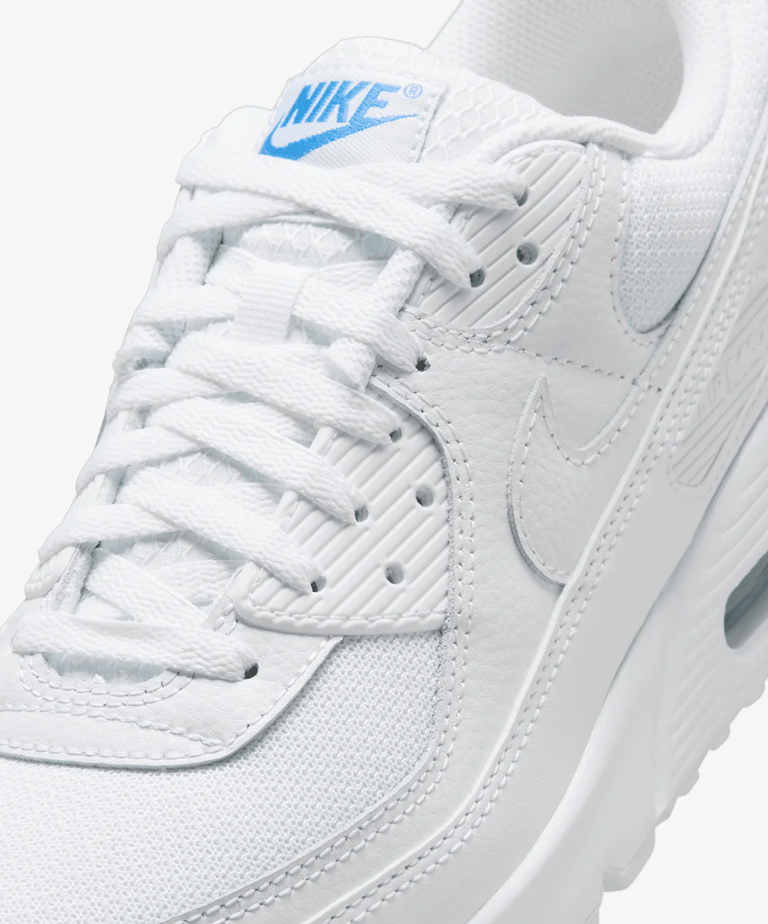 NIKE | AIR MAX 90 { WHITE/BLUE CRYSTAL - Image 5